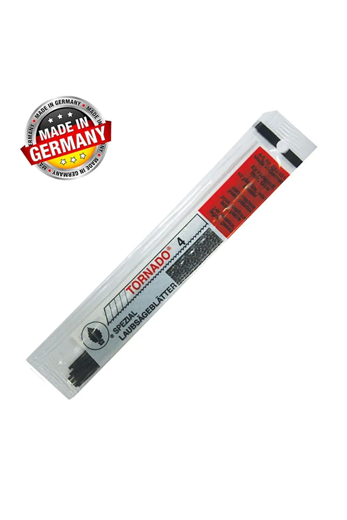 Belle Fusion BFS Tornado Yulak Ahşap Kıl Testere Ağzı No:3 - 144 Adet