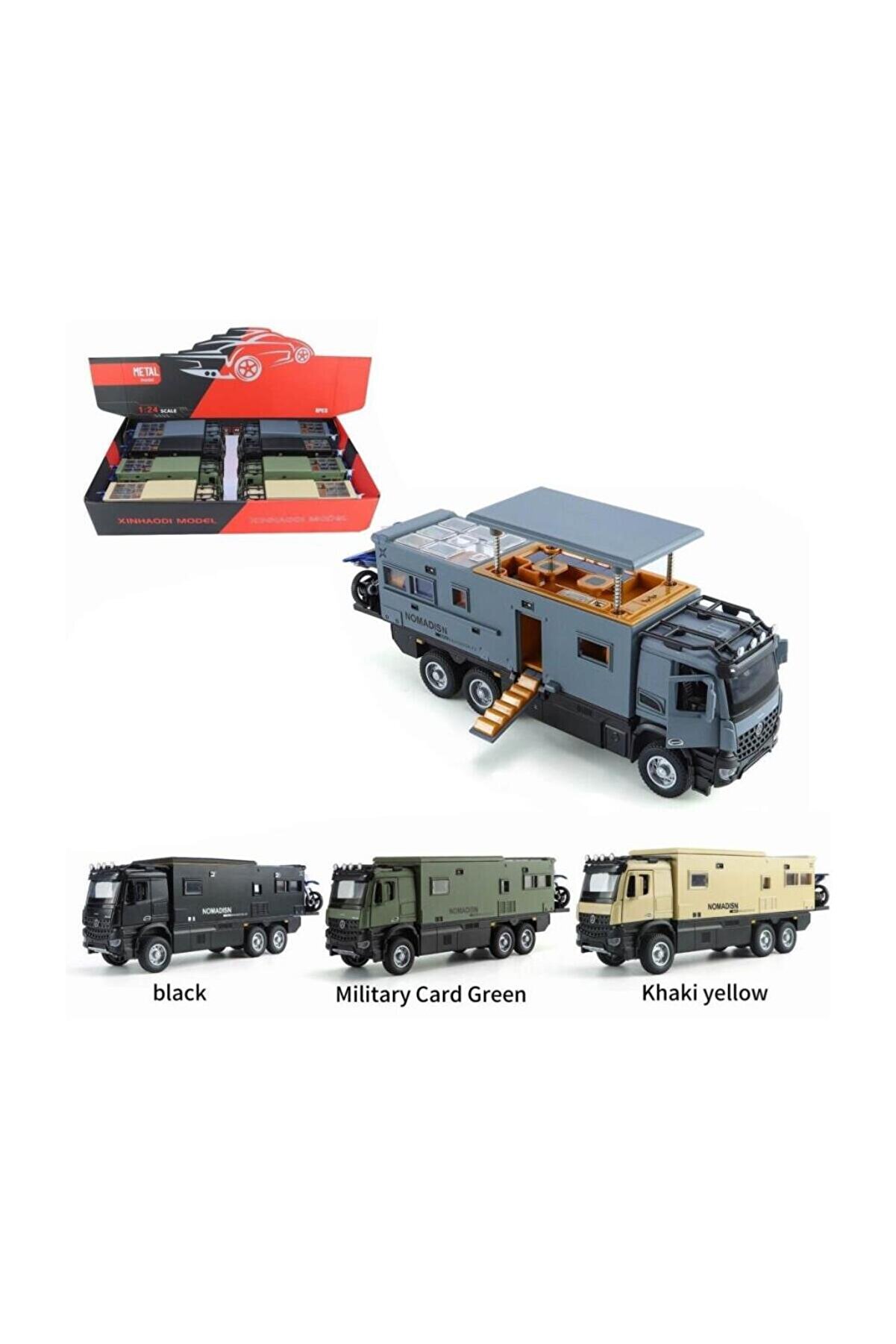 Xhdb3217 Vardem Çek Bırak Işıklı Ve Sesli̇ Model Motorlu Karavan 124