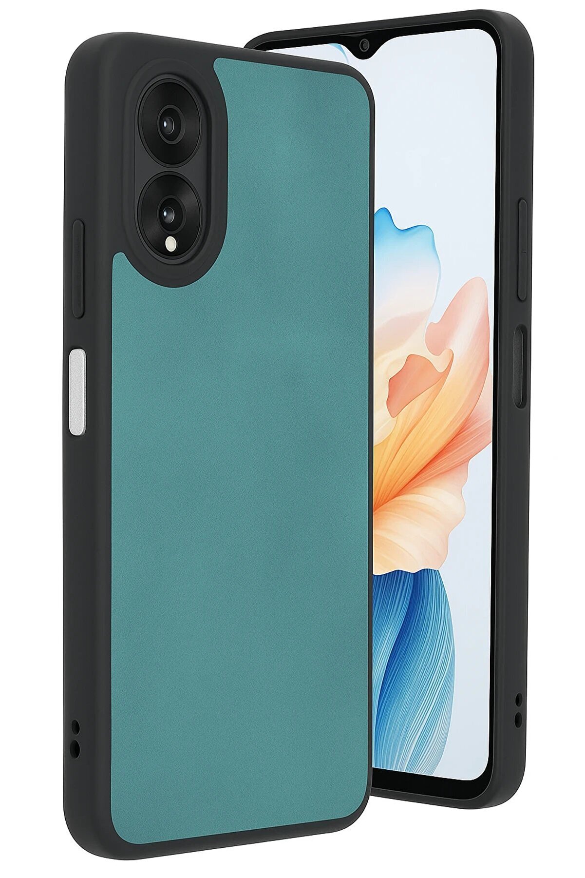 Oppo A38 Kılıf Aras Deri̇ Kapak - A&ccedil;ık Yeşi̇l - Dropx2473-4364