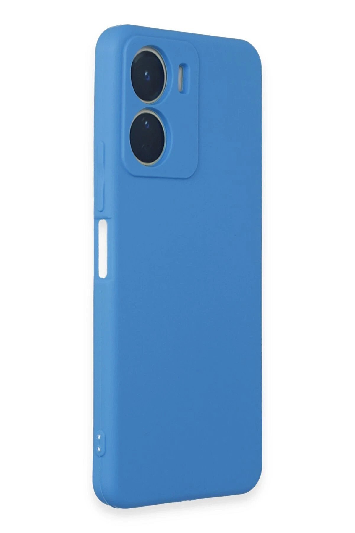 Vi̇vo Y16 Kılıf Fi̇rst Si̇li̇kon - Mavi̇ - Dropx6211-7079
