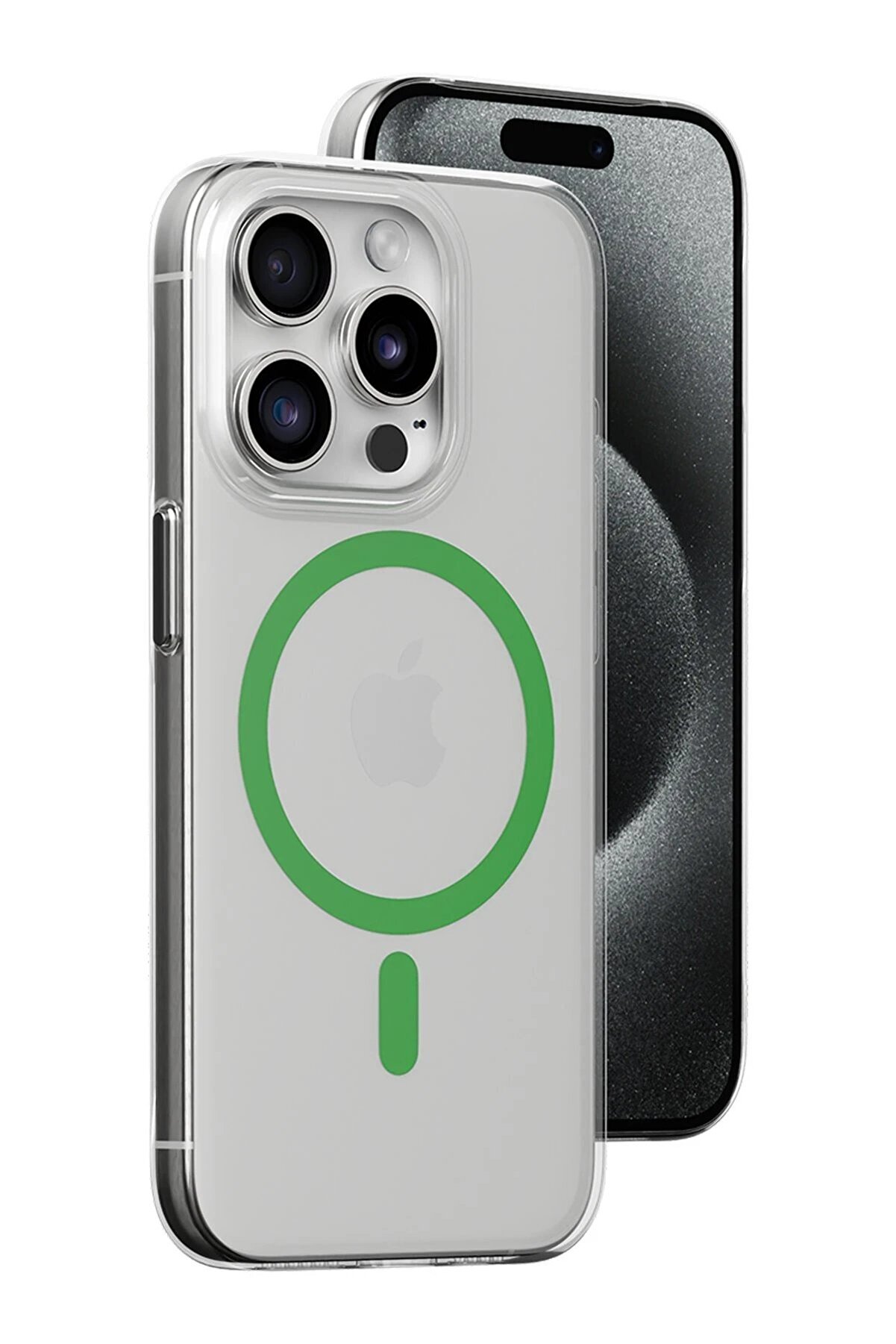 CepteToptan iPhone 14 Pro Max Kılıf Bubble Magsafe Kapak - Yeşil - DROPX8816-6937