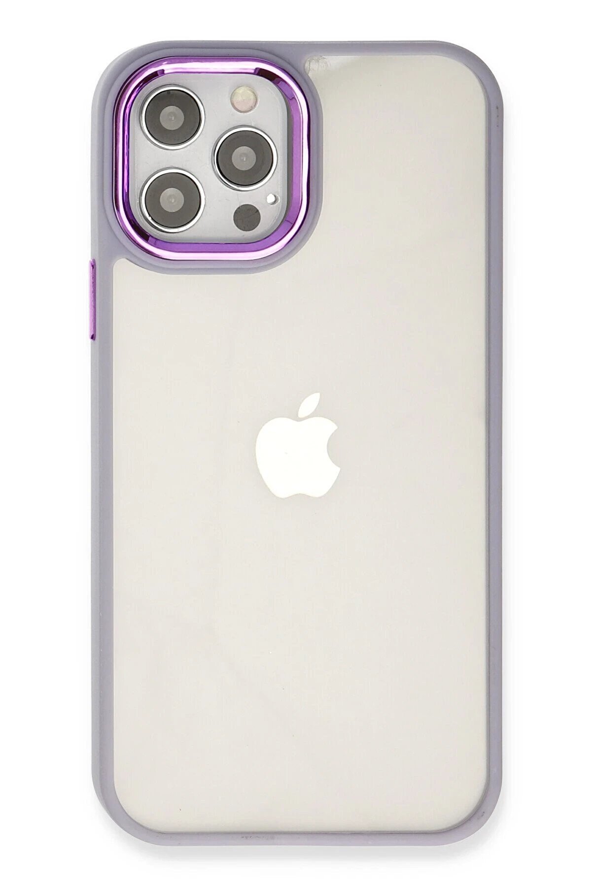 İphone 12 Pro Max Kılıf Dora Kapak - Li̇la - Dropx9648-5657