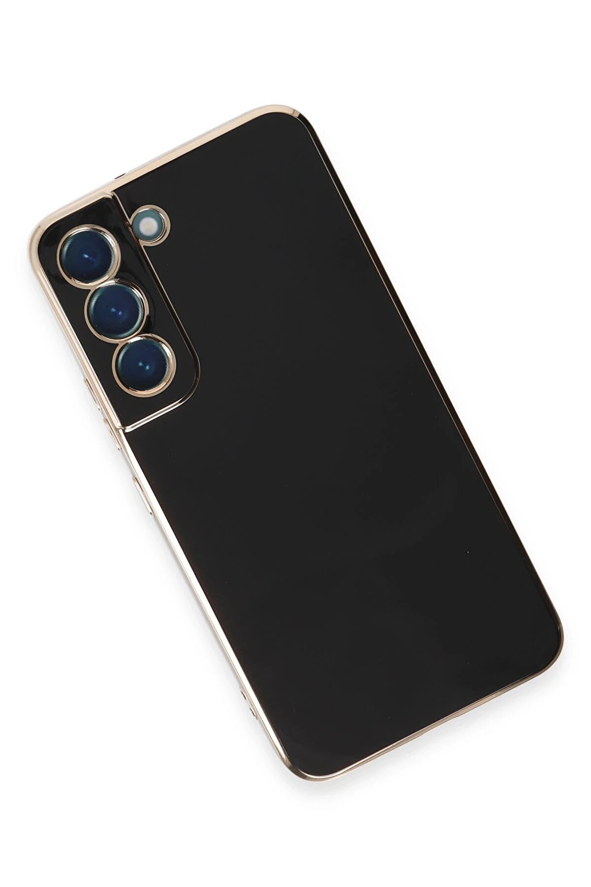 Samsung Galaxy S21 Kılıf Volet Si̇li̇kon - Si̇yah - Dropx3549-3713