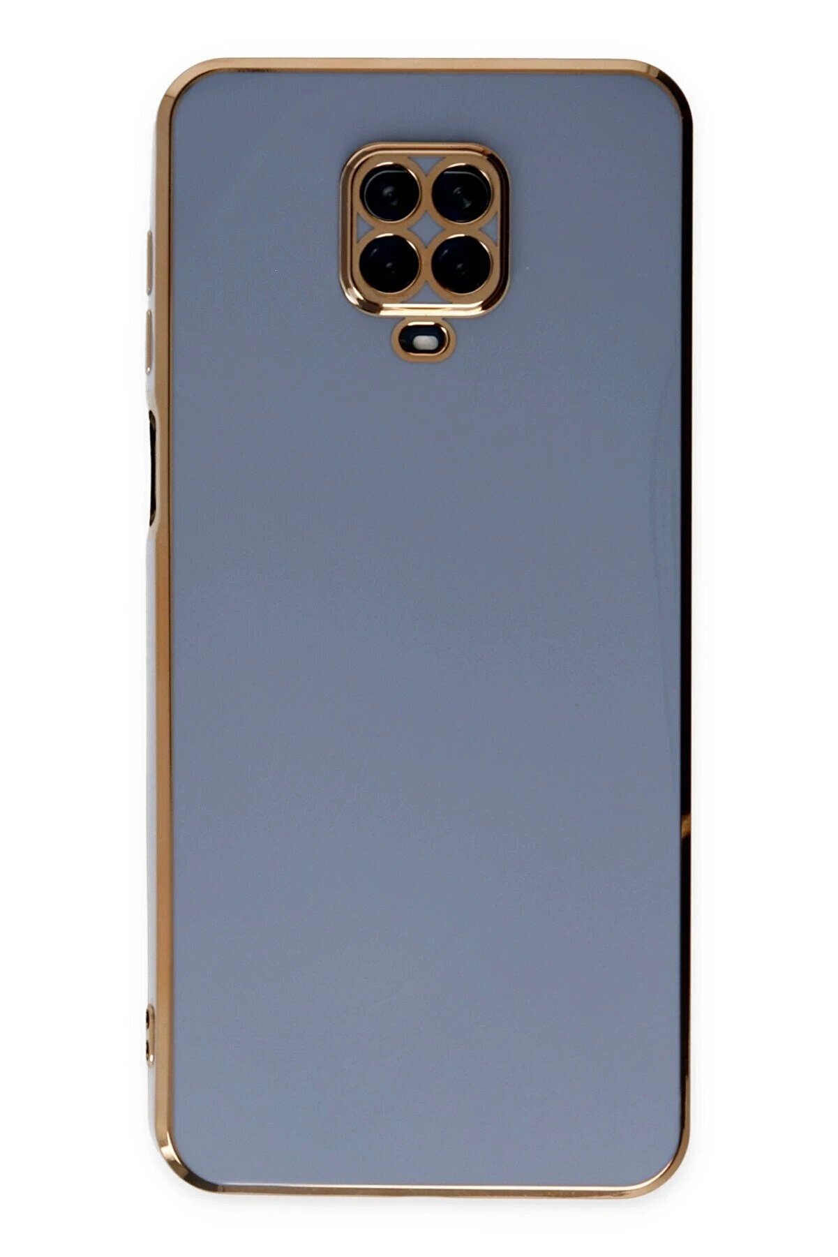 Xi̇aomi̇ Redmi̇ Note 9 Pro Kılıf Volet Si̇li̇kon - Mavi̇ - Dropx4859-7505