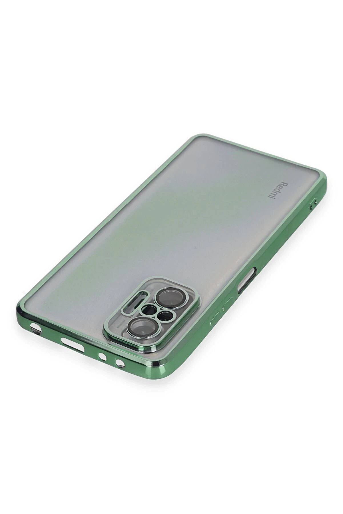 Xi̇aomi̇ Redmi̇ Note 10 Pro Kılıf Lensli̇ Si̇li̇kon - Yeşi̇l - Dropx5261-1576