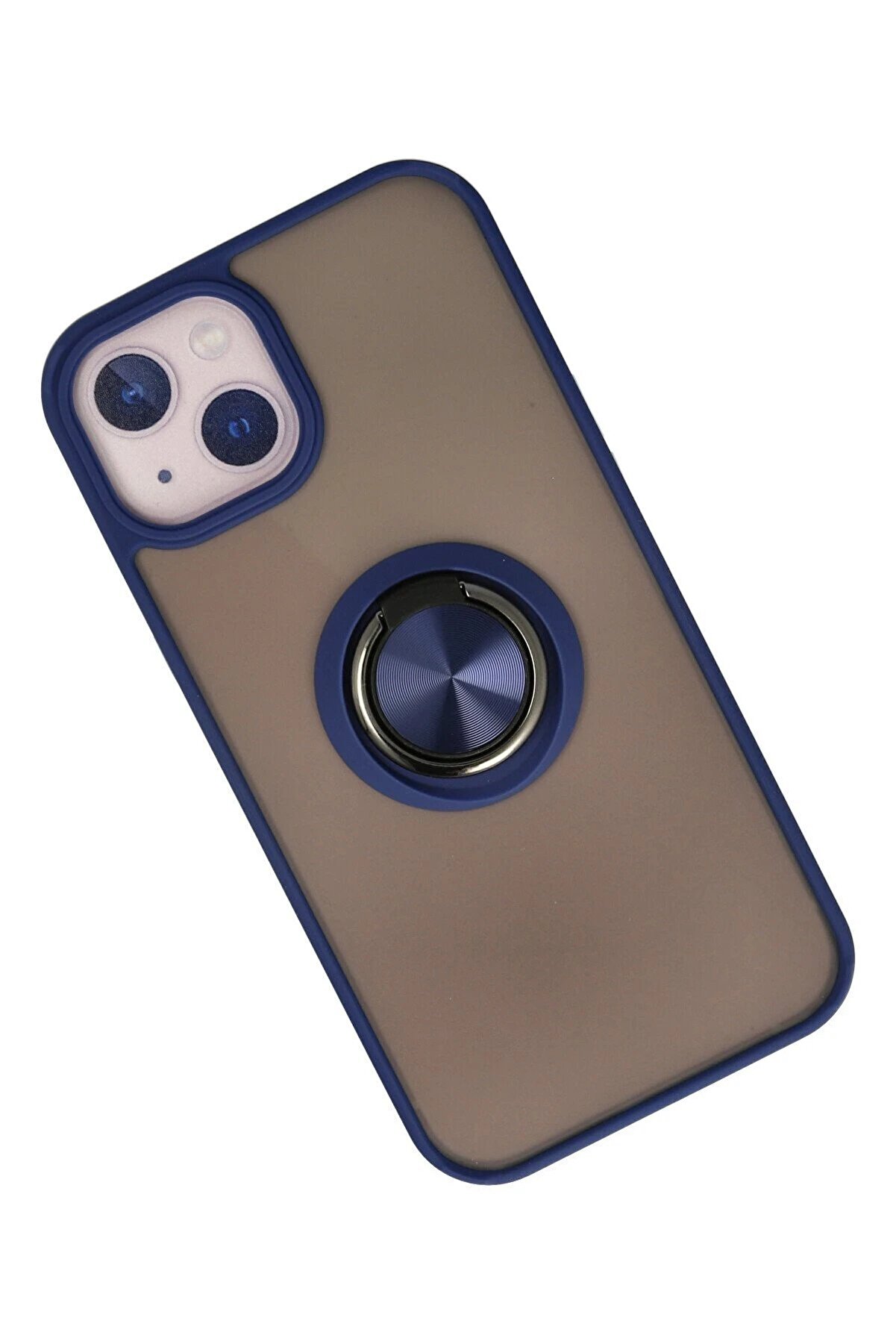 İphone 15 Kılıf Montreal Y&uuml;z&uuml;kl&uuml; Si̇li̇kon Kapak - Laci̇vert - Dropx1083-4389