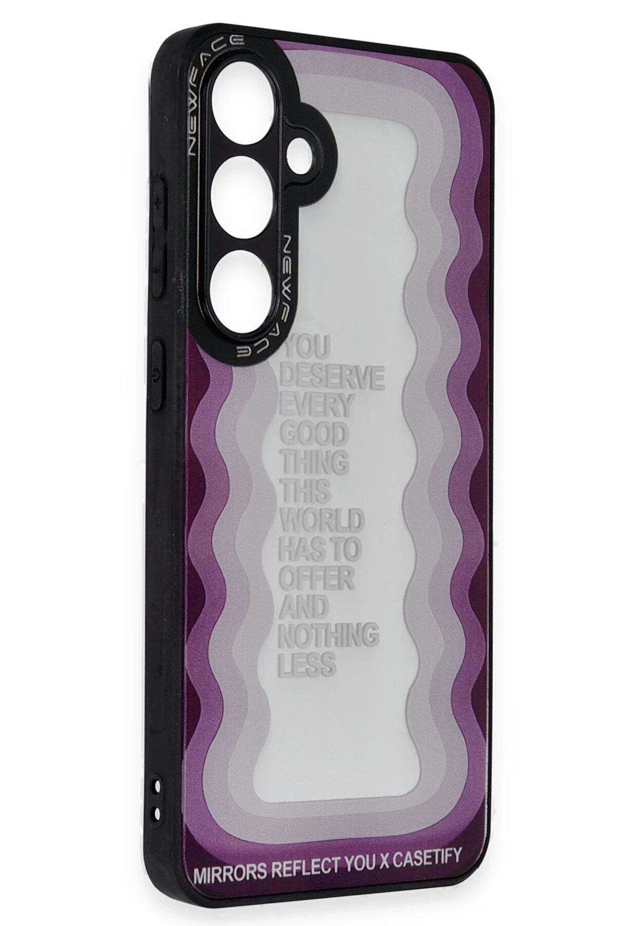 Samsung Galaxy A05S Kılıf Mi̇rror Desenli̇ Kapak - Mi̇rror - 5 - Dropx9159-6234