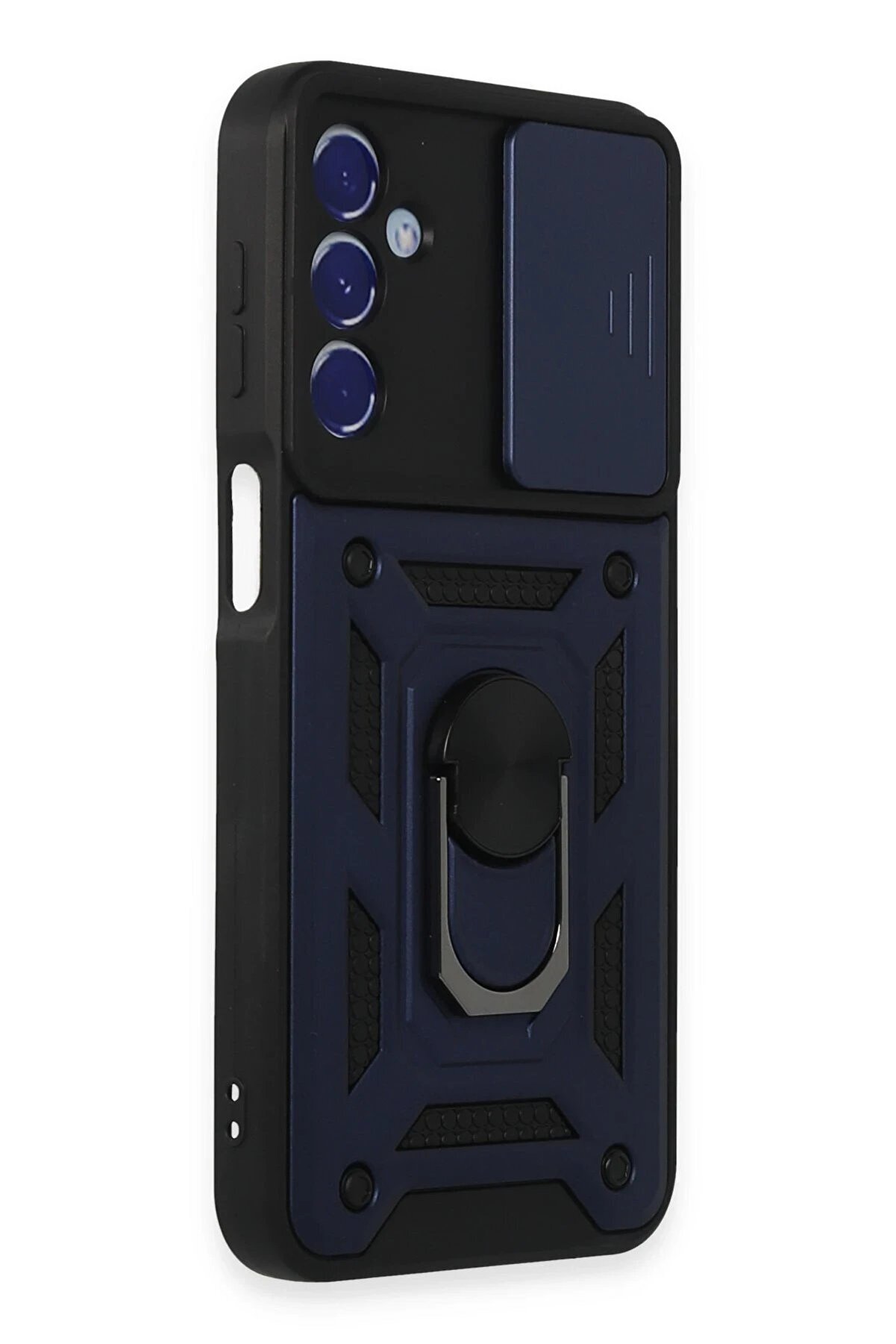 Samsung Galaxy M34 5G Kılıf Pars Lens Y&uuml;z&uuml;kl&uuml; Si̇li̇kon - Laci̇vert - Dropx3871-5730