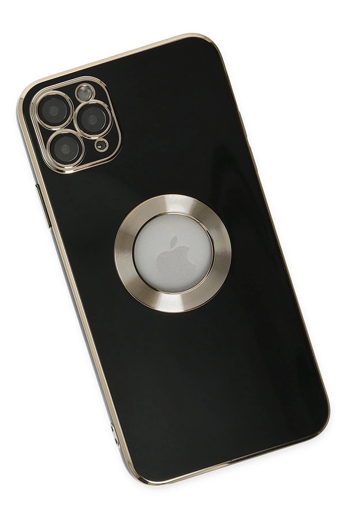 İphone 11 Pro Max Kılıf Store Si̇li̇kon - Si̇yah - Dropx3235-3209