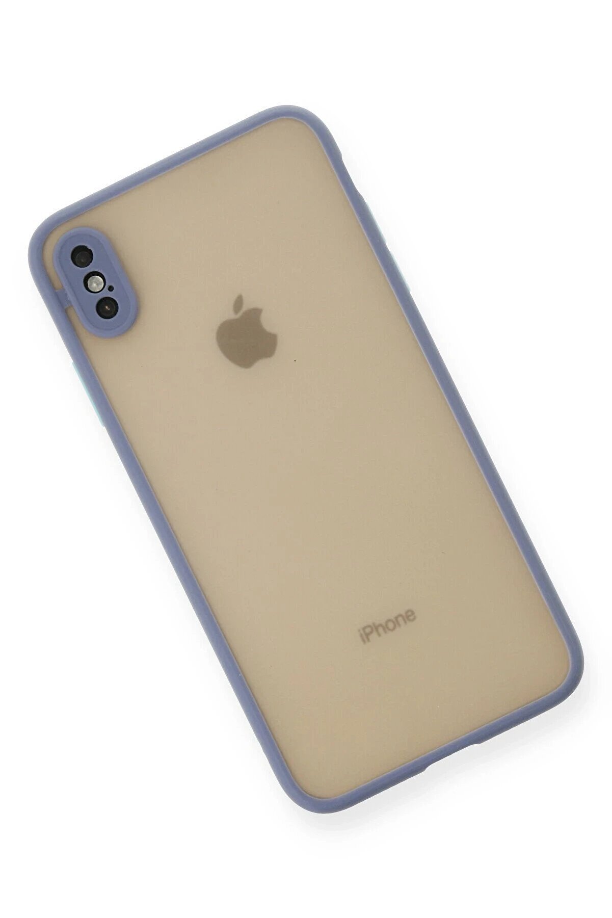 İphone Xs Max Kılıf Montreal Si̇li̇kon Kapak - Gri̇ - Dropx6355-1907