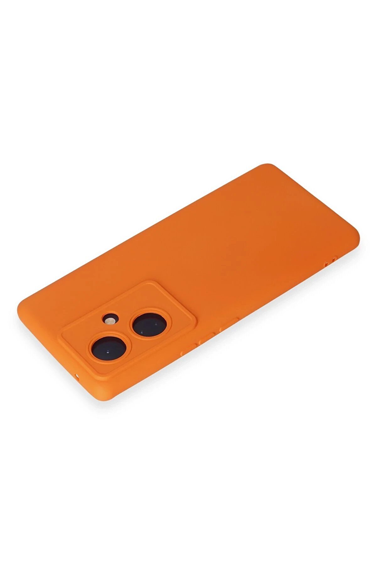 Vi̇vo V29 Li̇te Kılıf Nano İçi̇ Kadi̇fe Si̇li̇kon - Turuncu - Dropx3939-5324