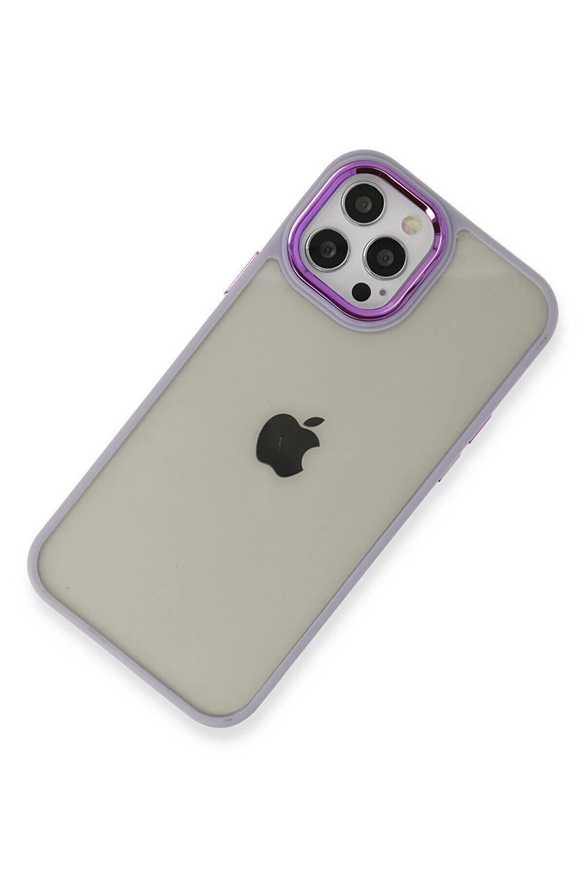 İphone 12 Pro Max Kılıf Dora Kapak - Li̇la - Dropx9648-5657