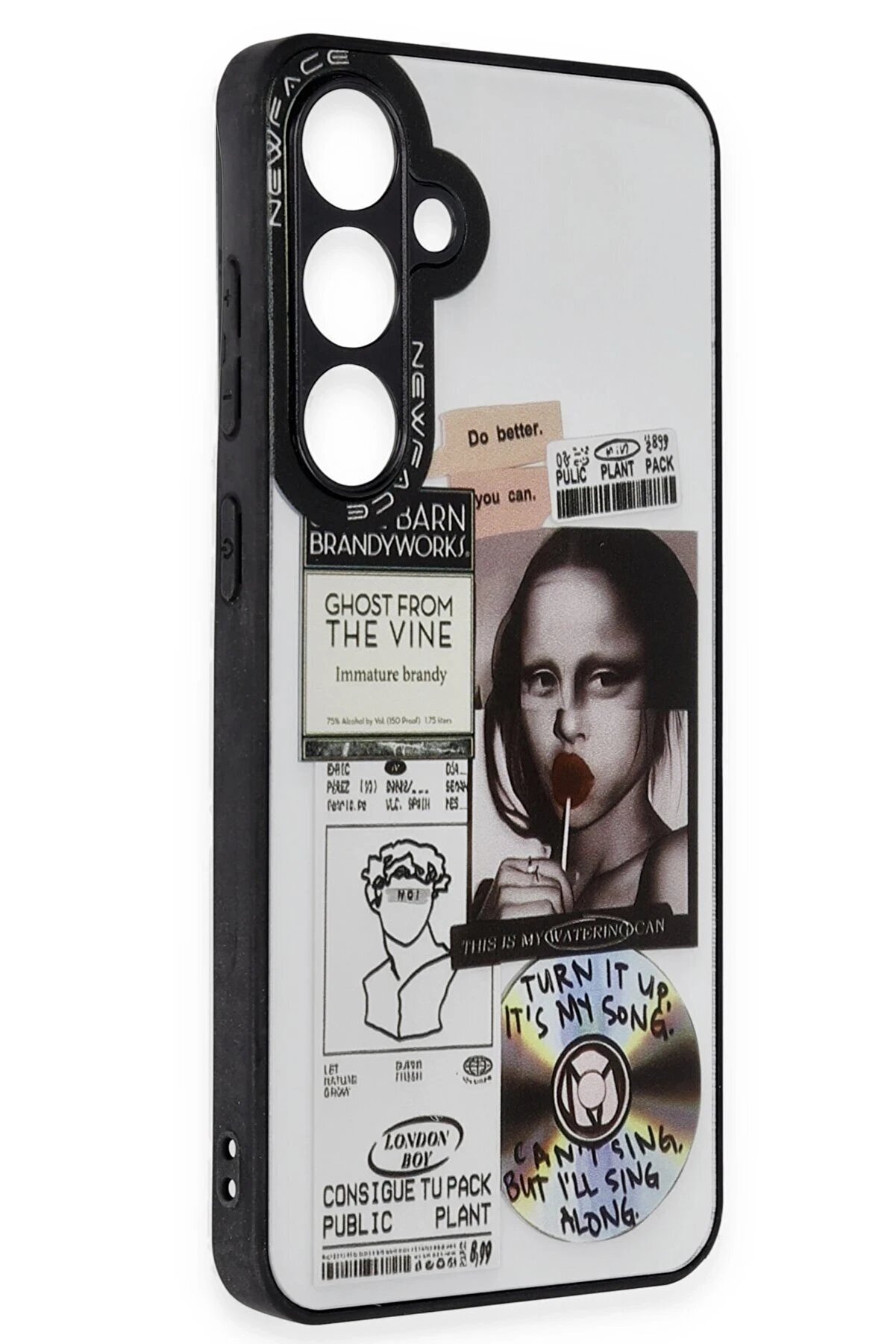 Samsung Galaxy M34 5G Kılıf Mi̇rror Desenli̇ Kapak - Mi̇rror - 2 - Dropx8330-4022