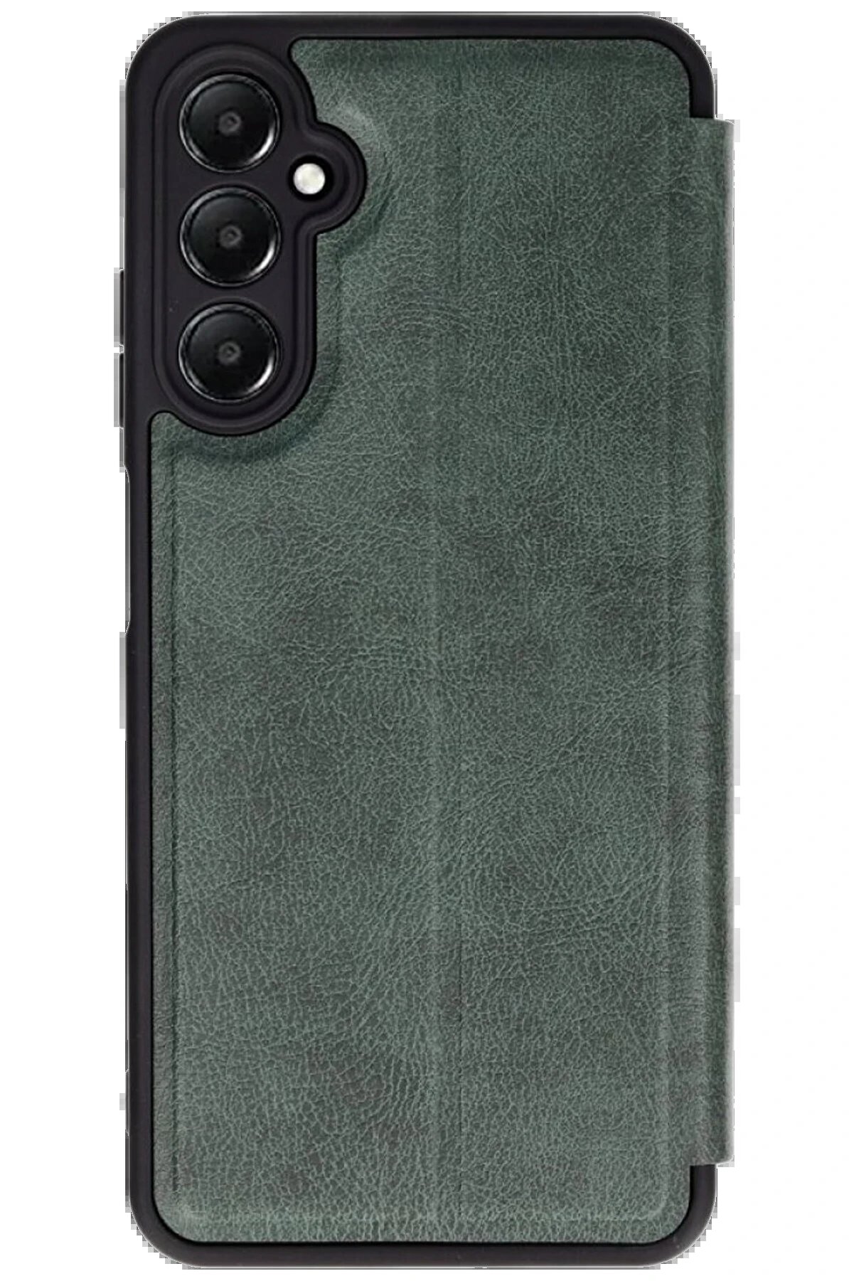 CepteToptan Samsung Galaxy A56 Kılıf Flip Cover - Koyu Yeşil - DROPX5092-6910