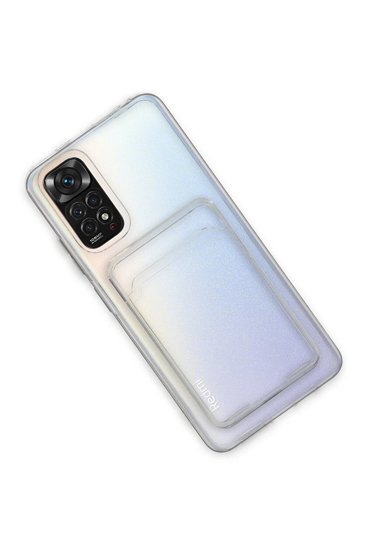 Xi̇aomi̇ Redmi̇ Note 11 Pro Kılıf Kart Şeffaf Si̇li̇kon - Şeffaf - Dropx8646-5058