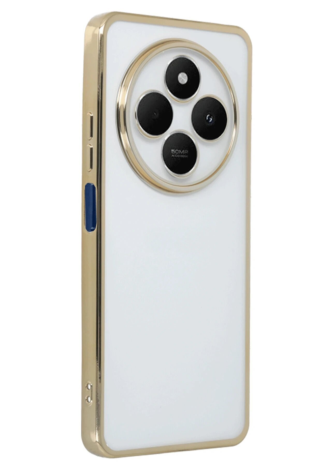 CepteToptan Xiaomi Redmi 14C Kılıf Lensli Silikon - Gold - DROPX4621-9248