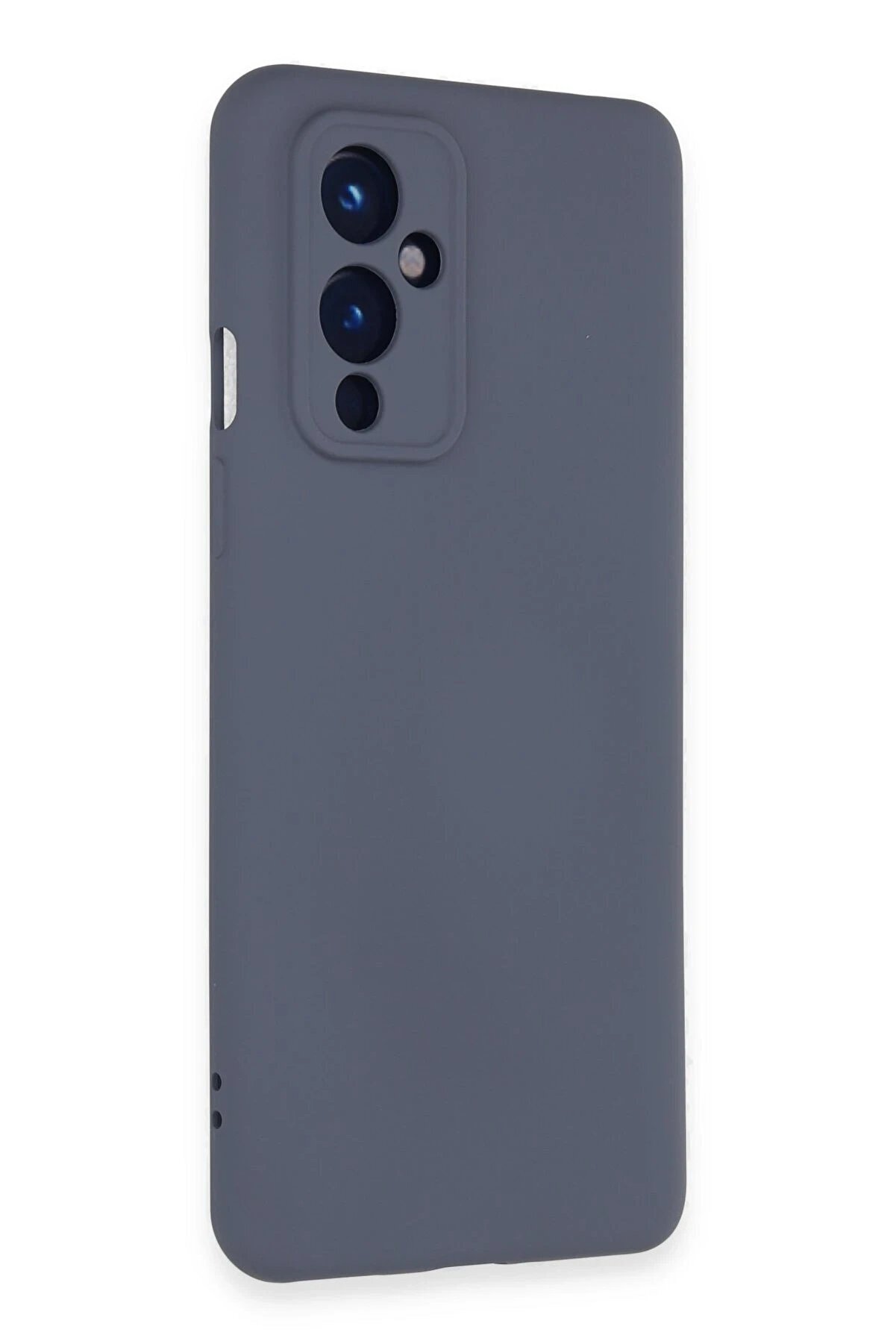 One Plus 9 Kılıf Nano İçi̇ Kadi̇fe Si̇li̇kon - Gri̇ - Dropx4872-9612