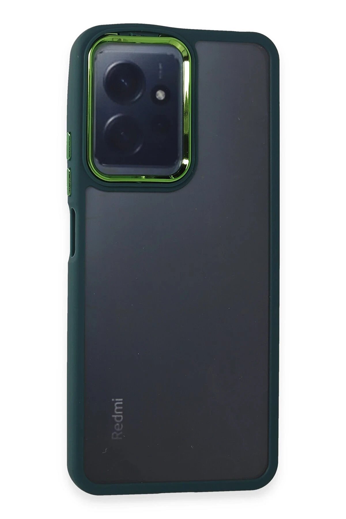 CepteToptan Xiaomi Redmi Note 12 4G Kılıf Dora Kapak - Haki Yeşil - DROPX7107-2808
