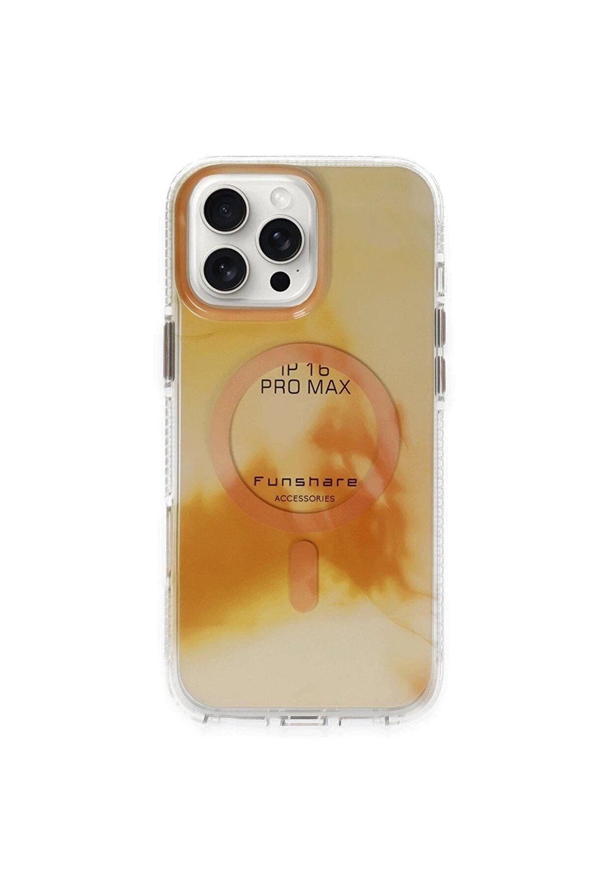 CepteToptan iPhone 16 Pro Phantom Magsafe Kapak - Gold - DROPX4229-1406