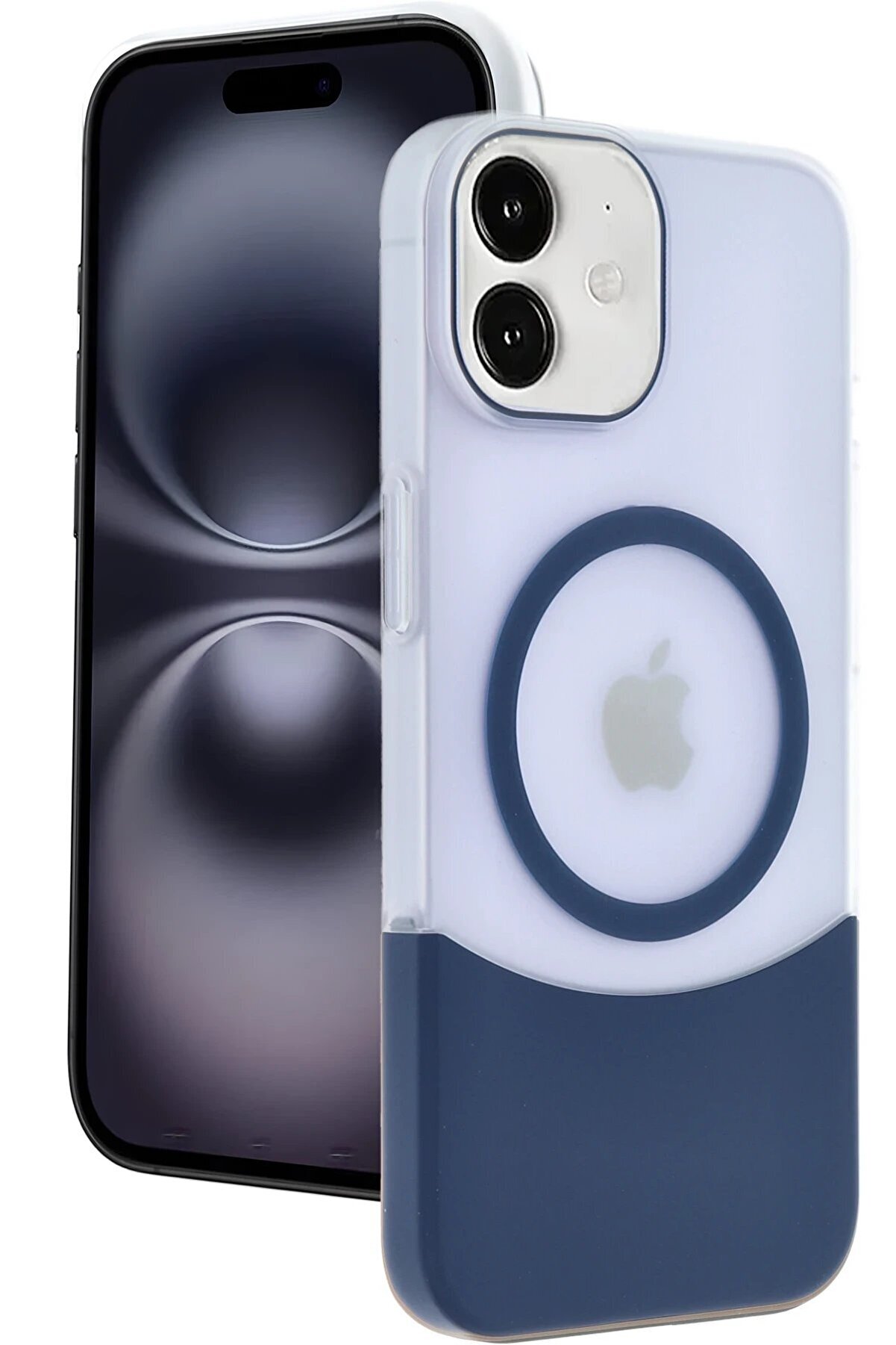 CepteToptan iPhone 11 Velar Magsafe Kapak - Lacivert - DROPX5432-5270