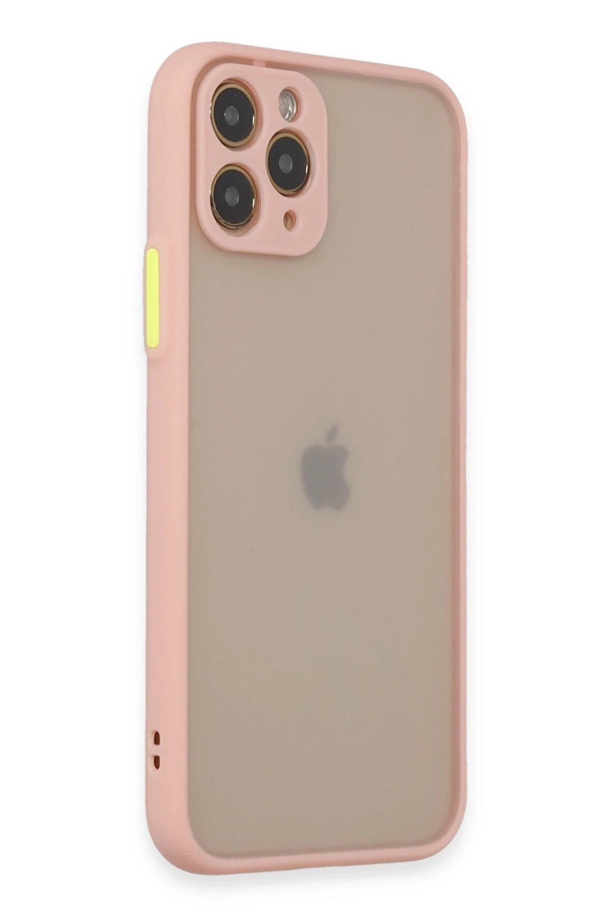 İphone 11 Pro Kılıf Montreal Si̇li̇kon Kapak - Pembe - Dropx5281-7183