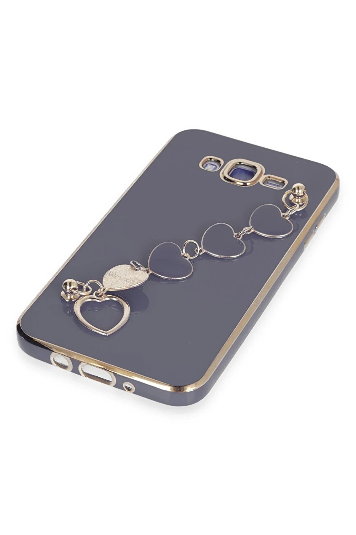 Samsung Galaxy J7 Kılıf Esi̇la Si̇li̇kon - Gri̇ - Dropx5983-6483