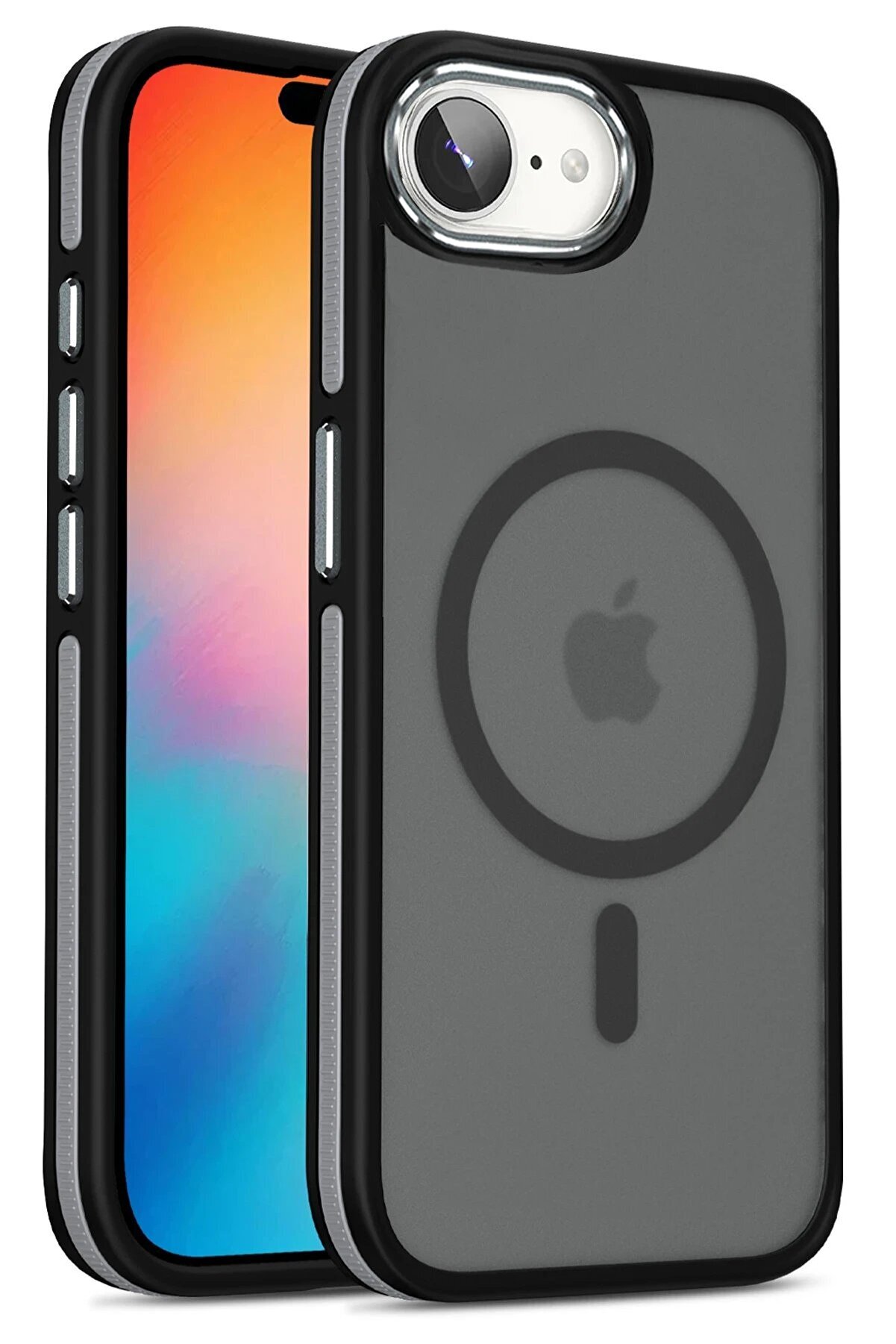 CepteToptan iPhone 16E Winner Magsafe Kapak - Siyah - DROPX4962-2838