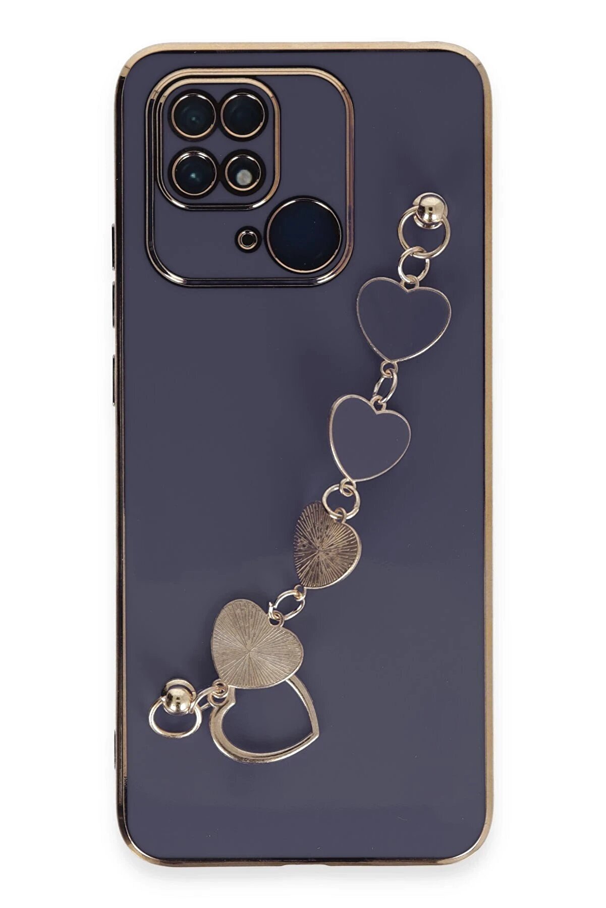 CepteToptan Xiaomi Redmi 10C Kılıf Esila Silikon - Gri - DROPX9504-4992