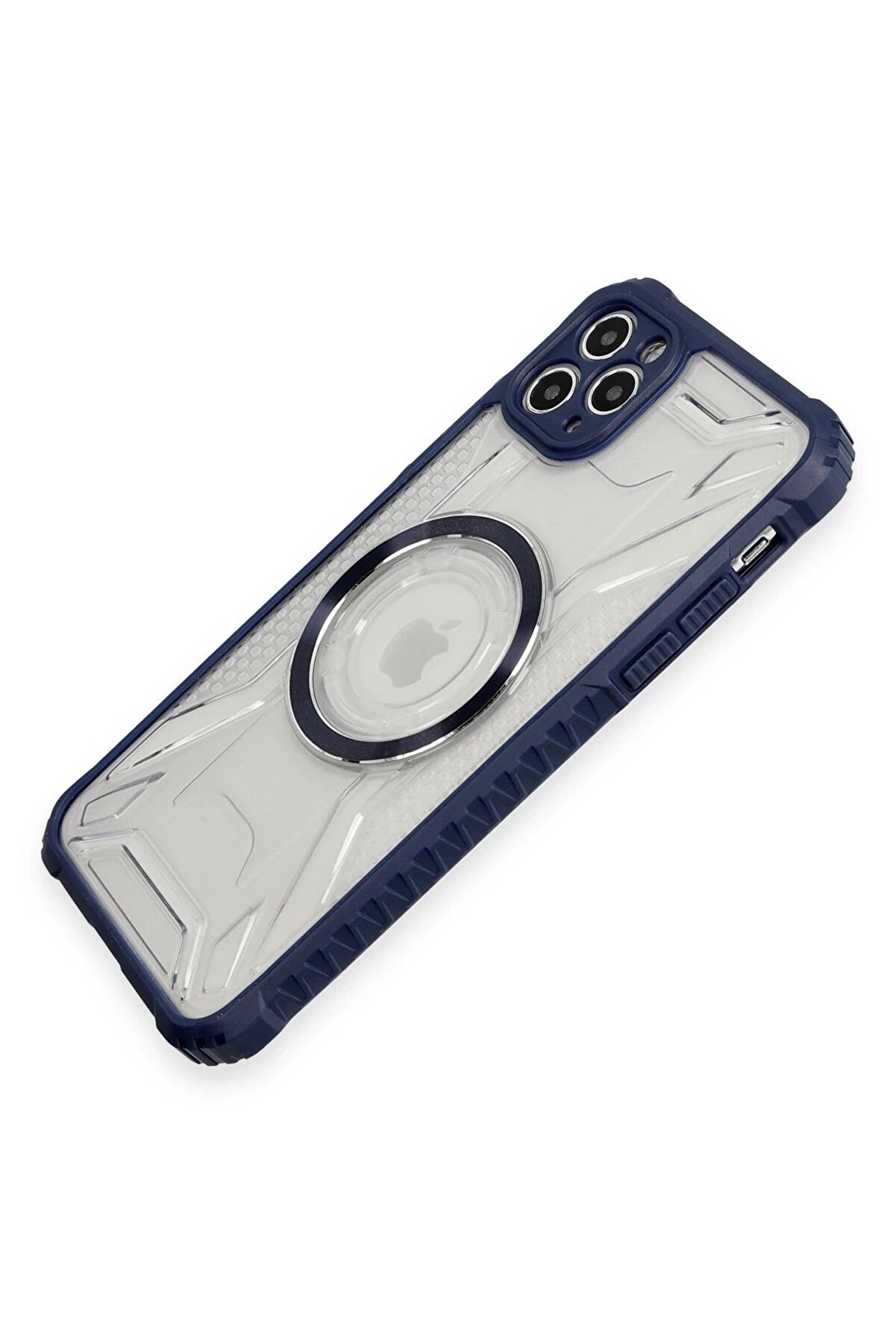 İphone 11 Pro Max Kılıf Prag Magneti̇csafe Kapak - Laci̇vert - Dropx5455-1551