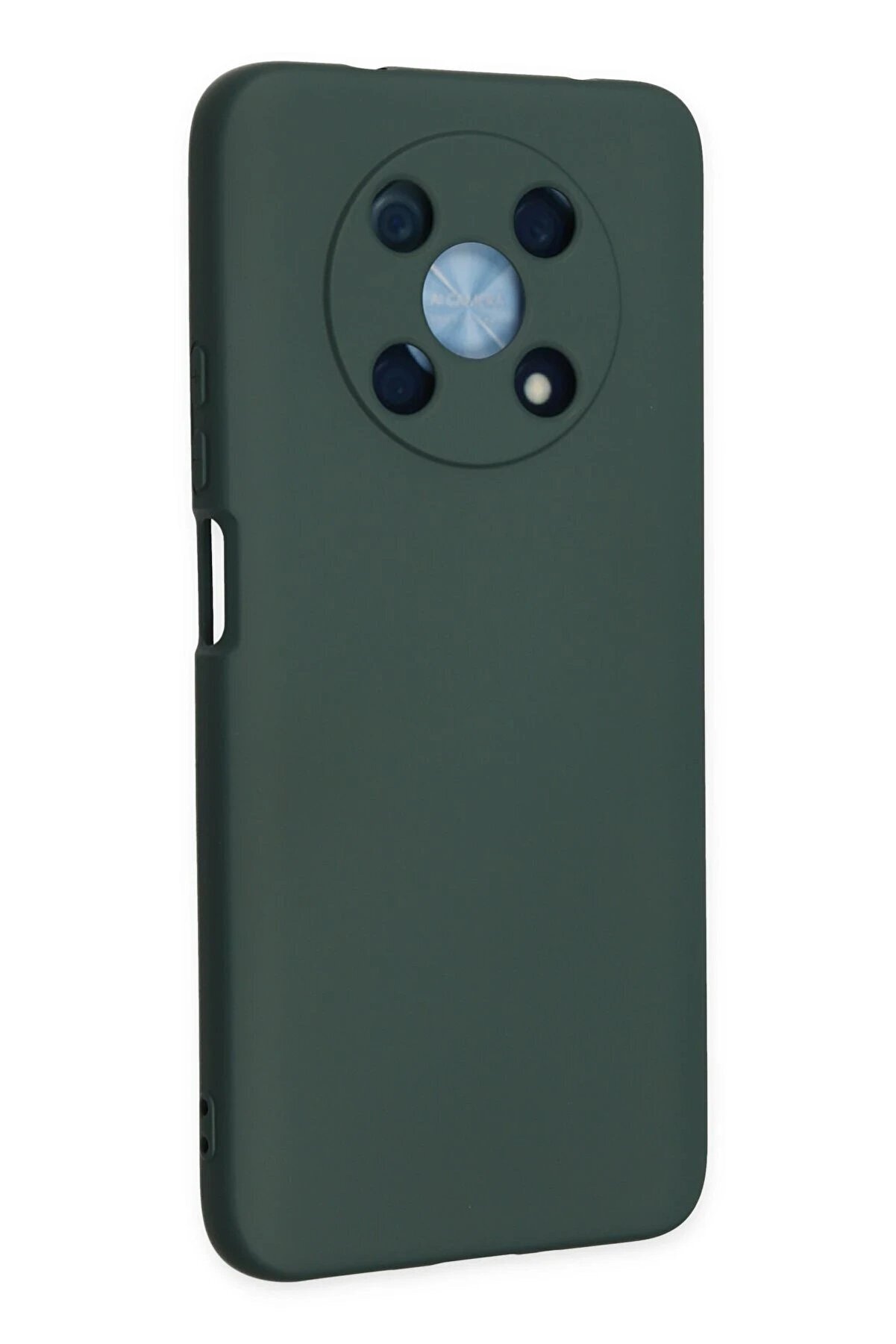 Huawei̇ Nova Y90 Kılıf Nano İçi̇ Kadi̇fe Si̇li̇kon - Koyu Yeşi̇l - Dropx7608-3659