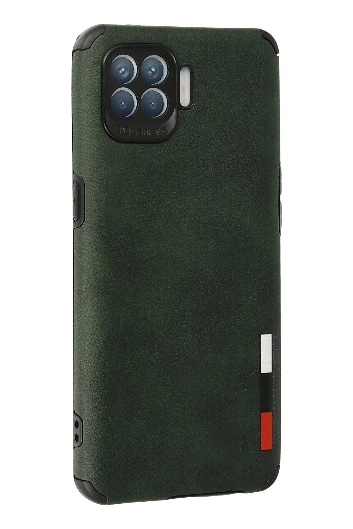 Oppo Reno 4 Li̇te Kılıf Loop Deri̇ Si̇li̇kon - Yeşi̇l - Dropx8216-8716