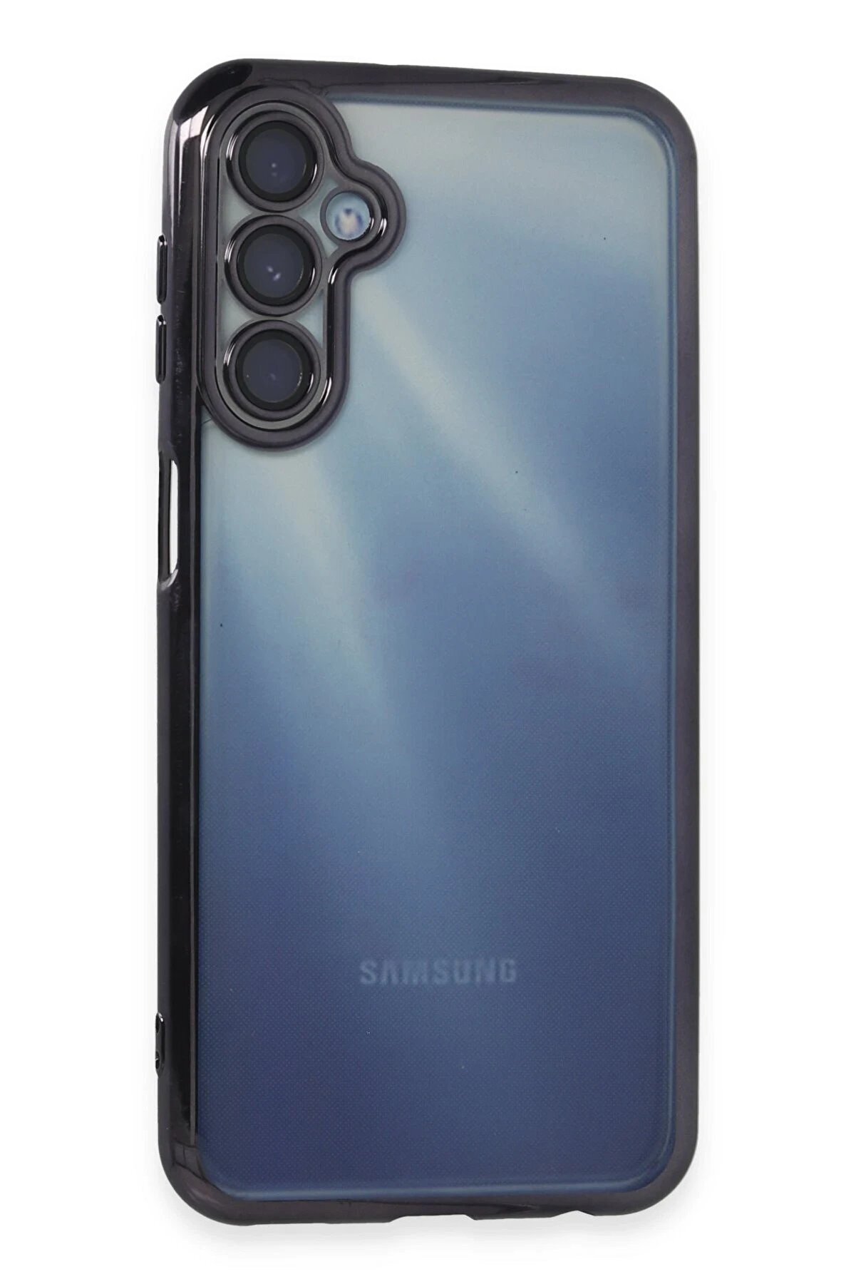 CepteToptan Samsung Galaxy A55 5G Kılıf Lensli Silikon - Mor - CPT2809573-3821