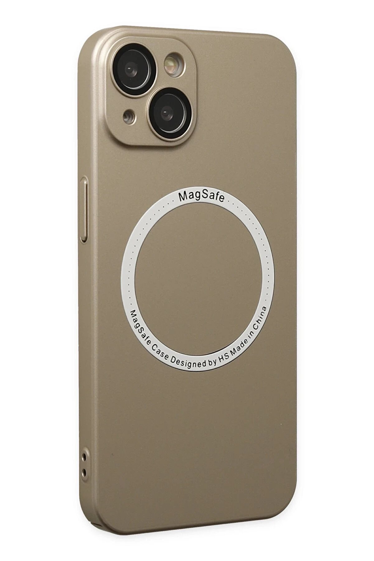 İphone 14 Plus Kılıf Jack Magneti̇csafe Lens Si̇li̇kon - Gold - Dropx2658-8199
