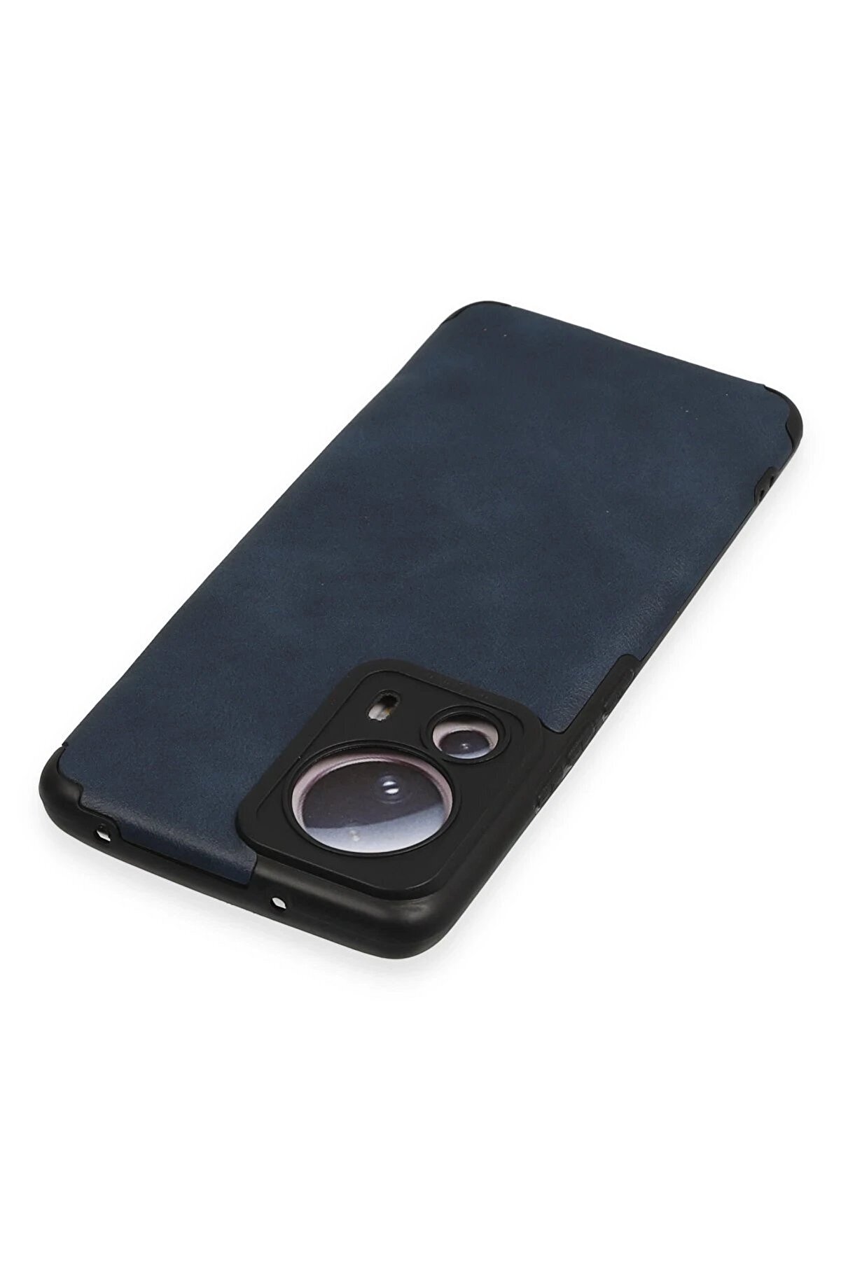 Xi̇aomi̇ Mi̇ 13 Li̇te Kılıf Loop Deri̇ Si̇li̇kon - Laci̇vert - Dropx6471-3140