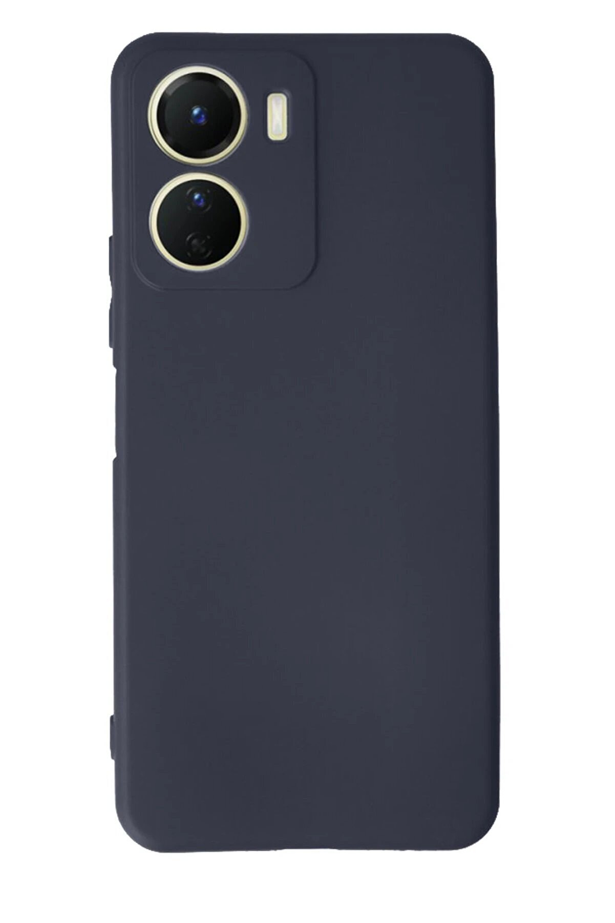 CepteToptan Vivo Y16 Kılıf First Silikon - Lacivert - DROPX3672-5543