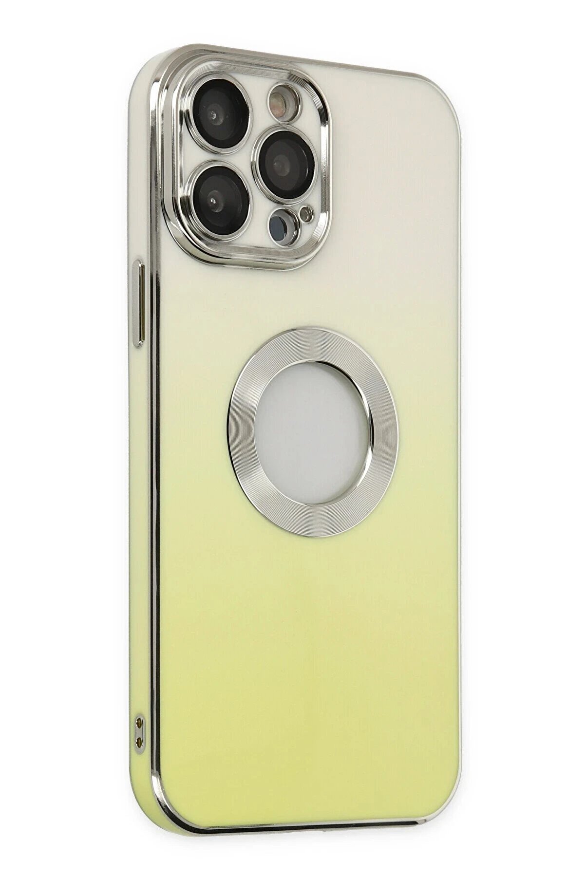 İphone 14 Pro Max Kılıf Best Si̇li̇kon - Sarı - Dropx8602-3866