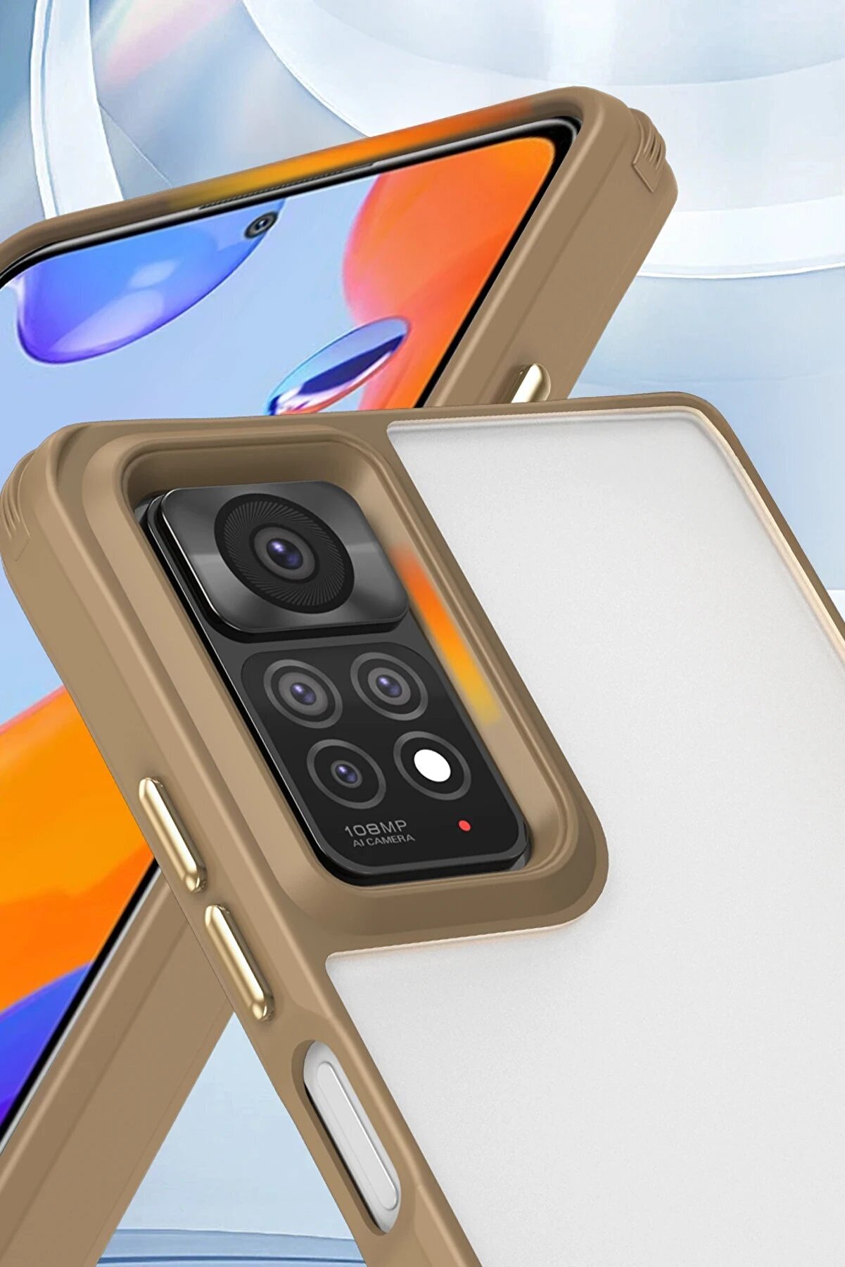 Xi̇aomi̇ Redmi̇ Note 11 Pro Kılıf Penta Si̇li̇kon Kılıf - Şeffaf - Dropx9422-8210