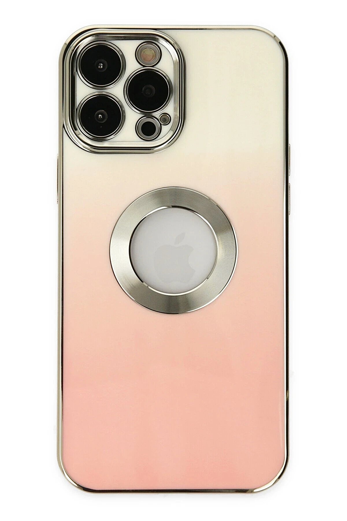 CepteToptan iPhone 13 Pro Max Kılıf Best Silikon - Pembe - DROPX4573-5845