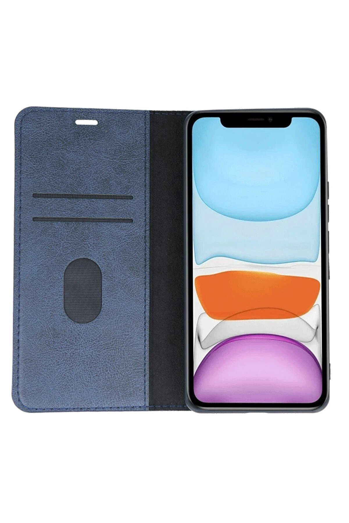 CepteToptan iPhone 11 Kılıf Trend S Plus Kapaklı Kılıf - Yeşil - DROPX4597-5962