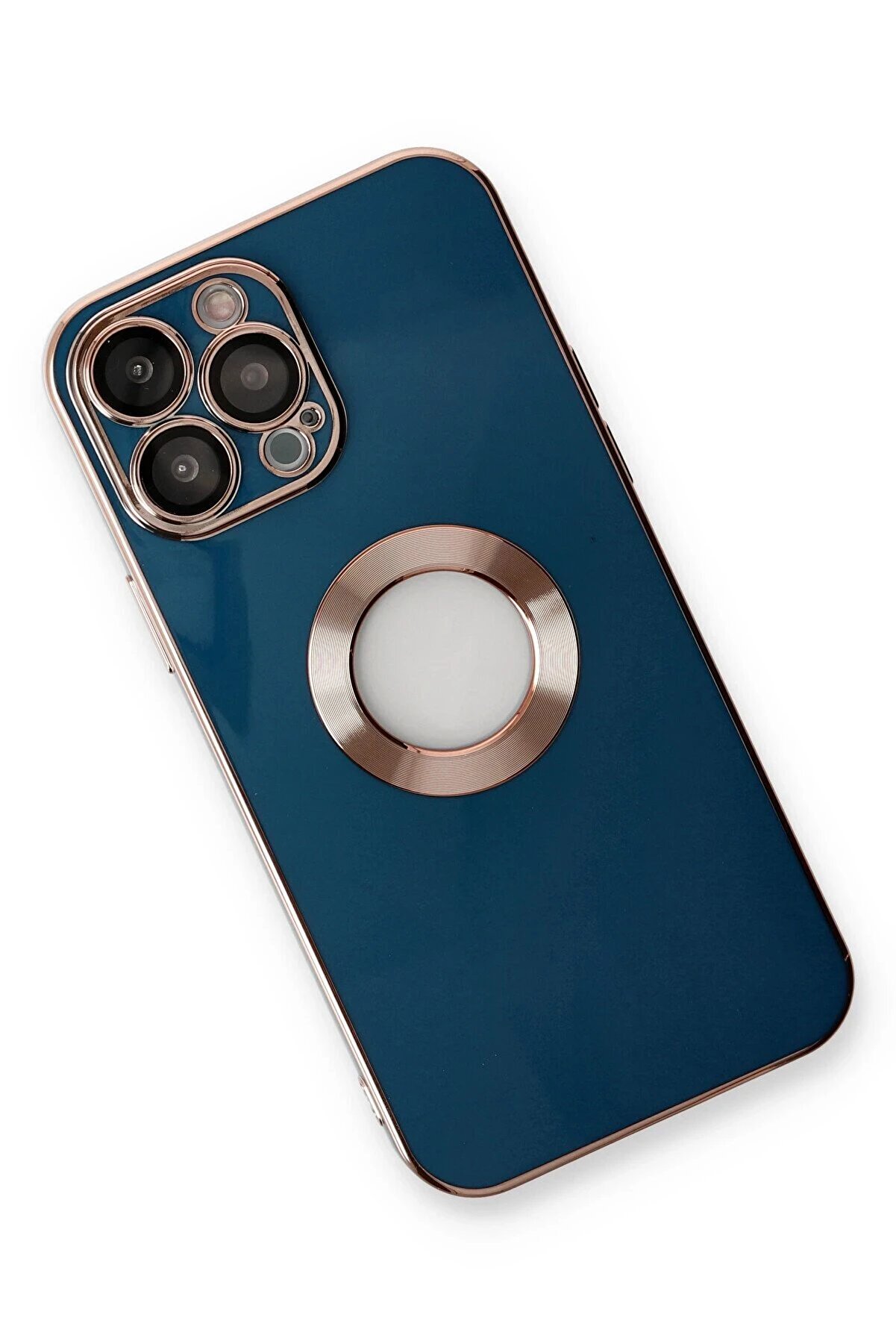 İphone 14 Pro Max Kılıf Store Si̇li̇kon - Mavi̇ - Dropx1427-3504