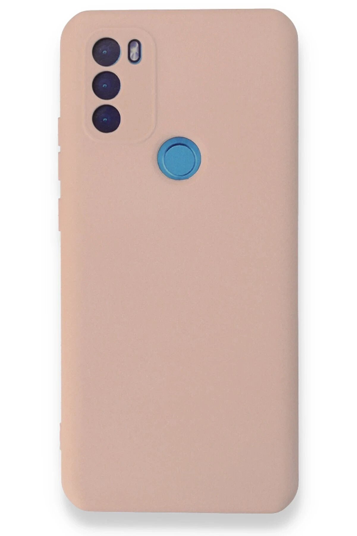 CepteToptan General Mobile GM 21 Plus Kılıf Nano içi Kadife Silikon - Pudra - DROPX4368-3217