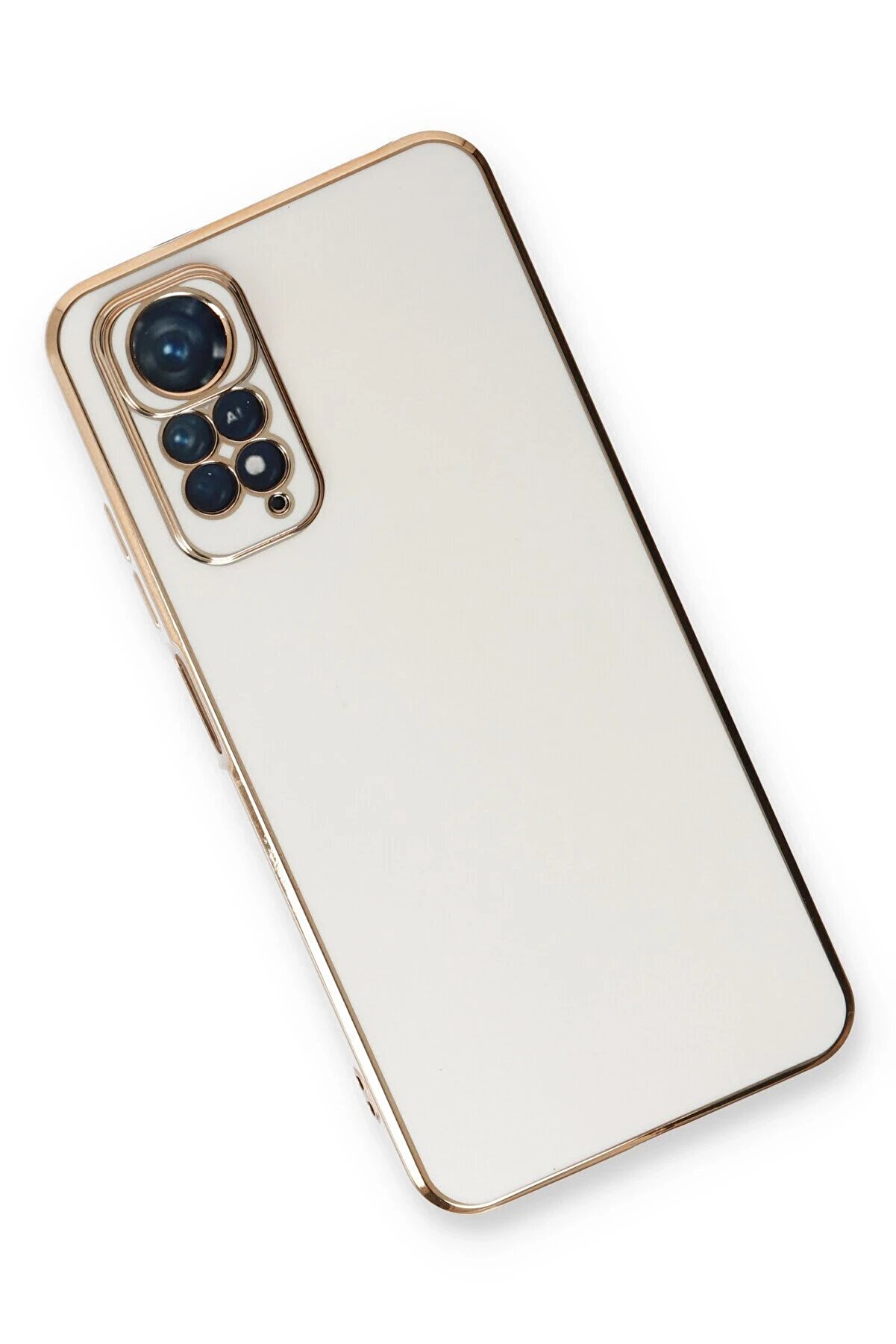 Xi̇aomi̇ Redmi̇ Note 11 Kılıf Volet Si̇li̇kon - Beyaz - Dropx4892-5719