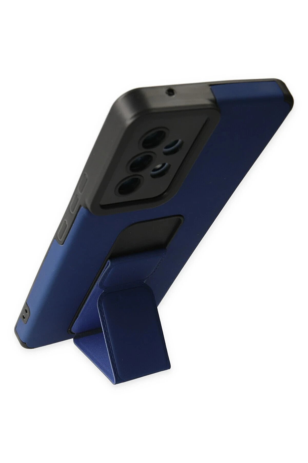 Samsung Galaxy A53 5G Kılıf Mega Standlı Si̇li̇kon - Mavi̇ - Dropx6711-3924