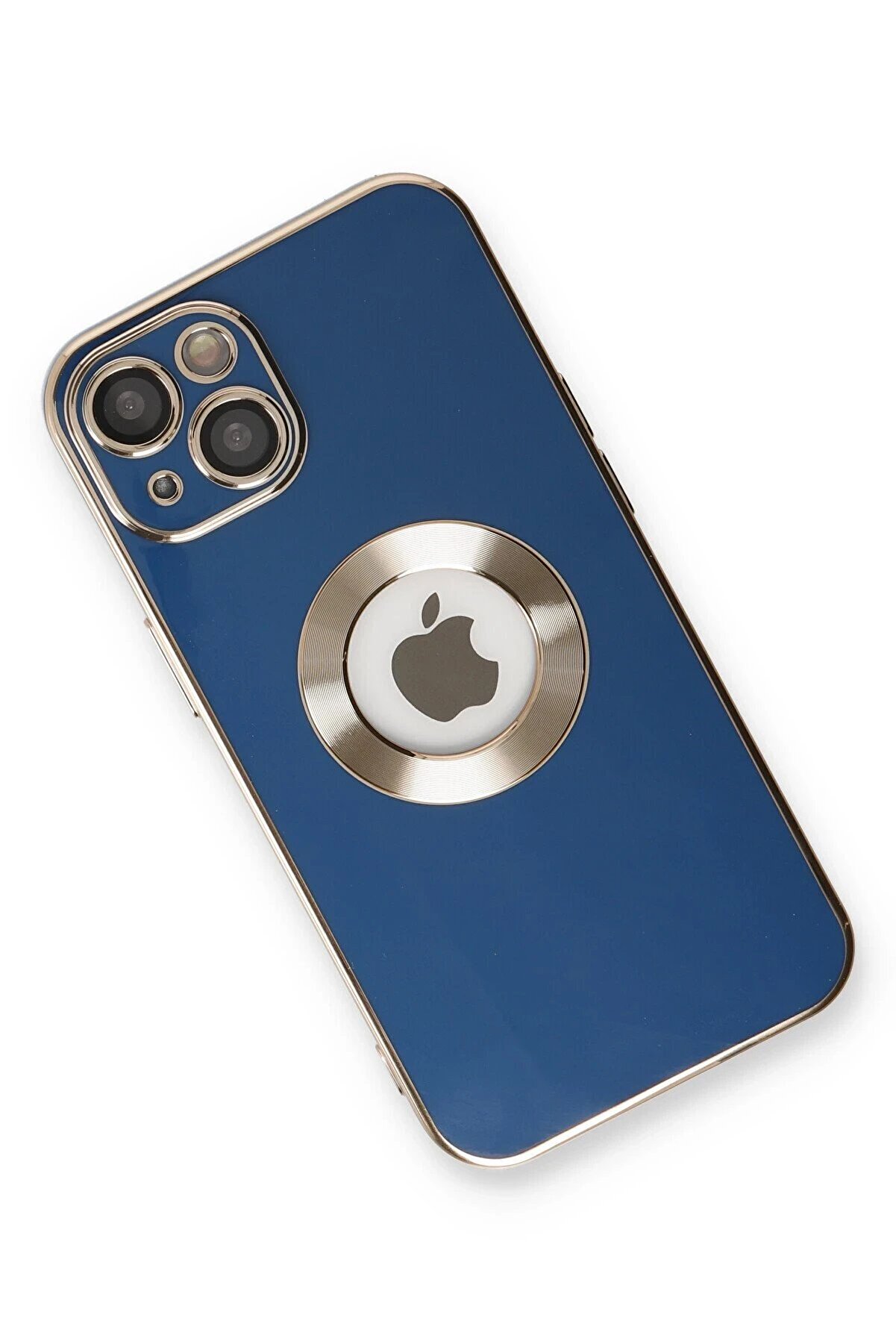 İphone 14 Plus Kılıf Store Si̇li̇kon - Mavi̇ - Dropx3943-5251