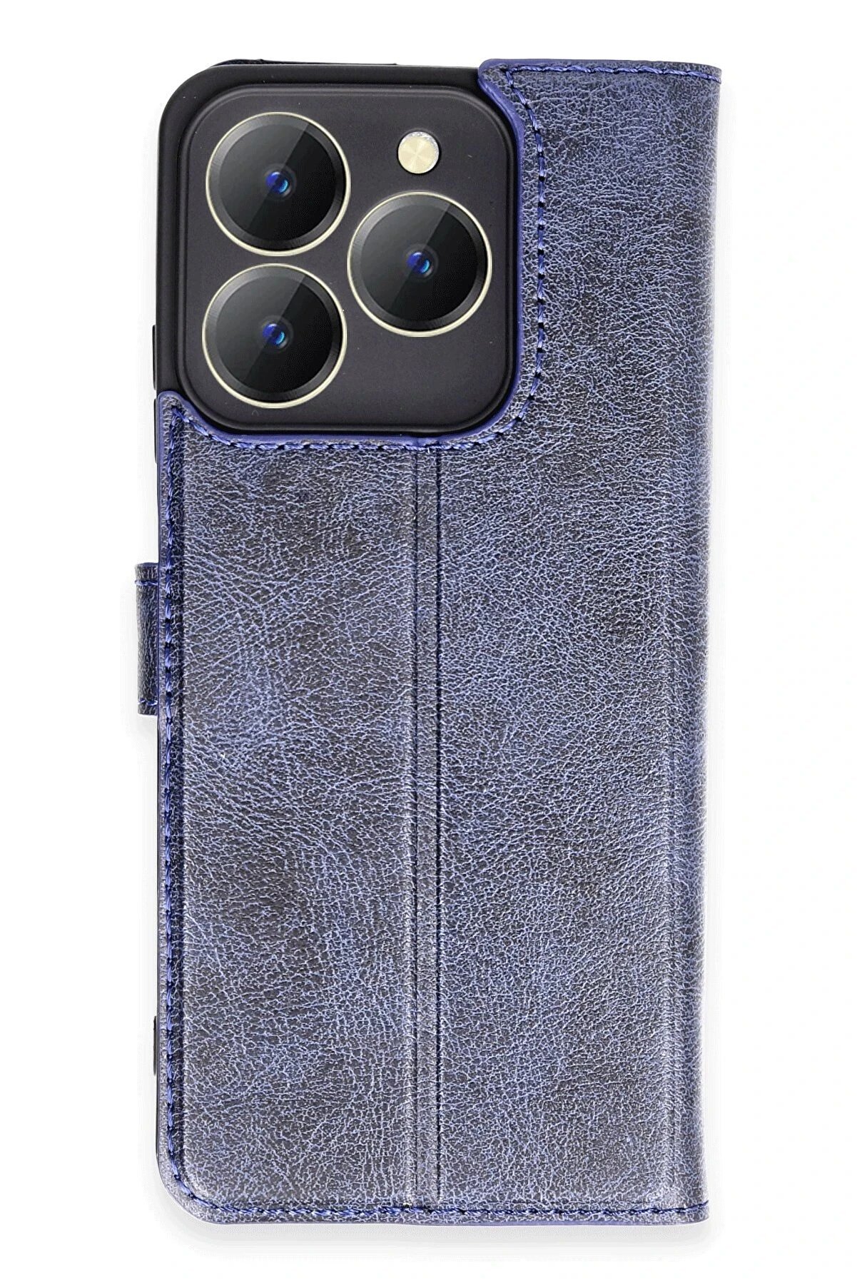 CepteToptan Realme C63 Kılıf Trend S Plus Kapaklı Kılıf - Lacivert - DROPX9283-1901