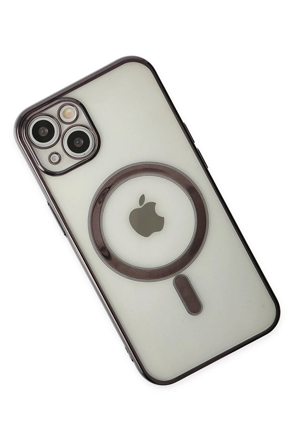 İphone 14 Plus Kılıf Magneti̇csafe Lazer Si̇li̇kon - Si̇yah - Dropx2192-8898