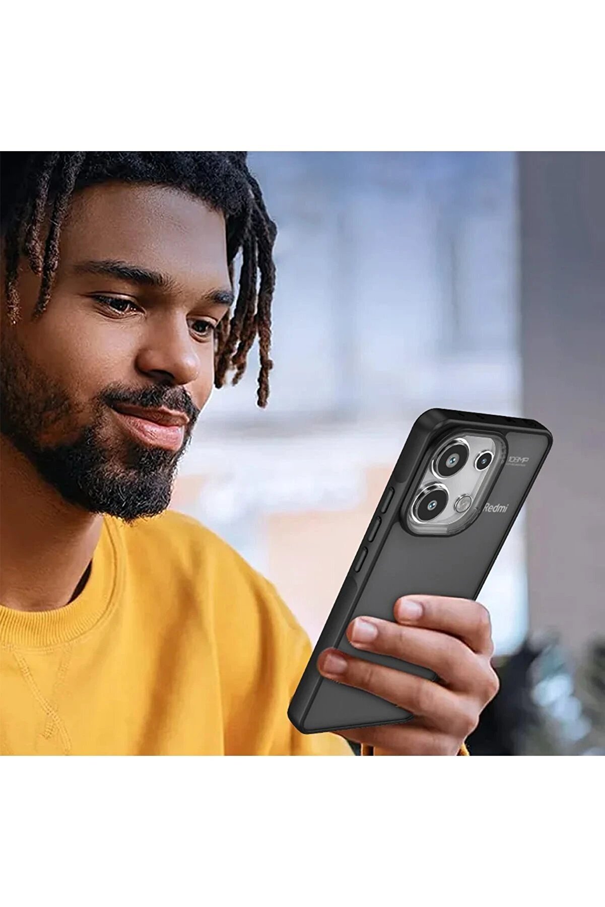 Xi̇aomi̇ Redmi̇ Note 13 4G Kılıf Elegant Kapak - Pudra - Dropx1514-5703