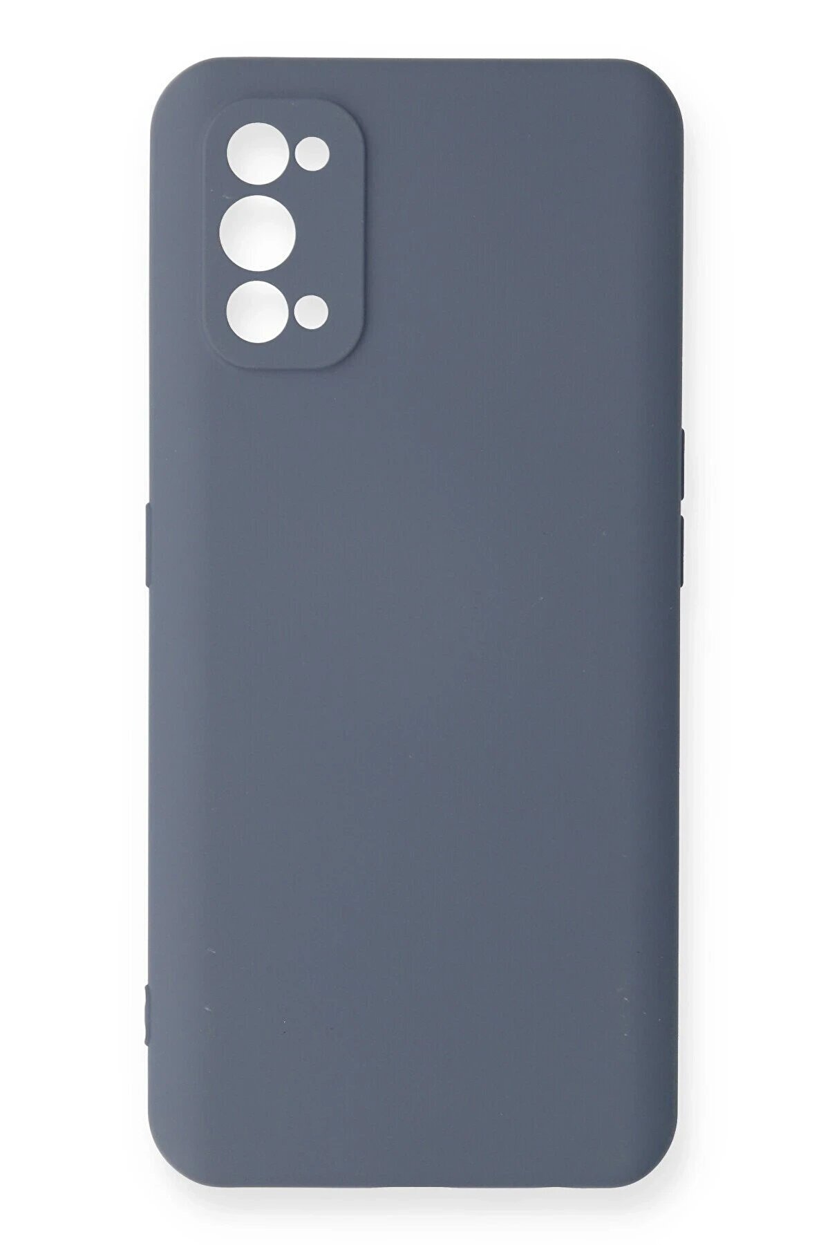 CepteToptan Realme 7 Pro Kılıf Nano içi Kadife Silikon - Gri - DROPX7556-2187