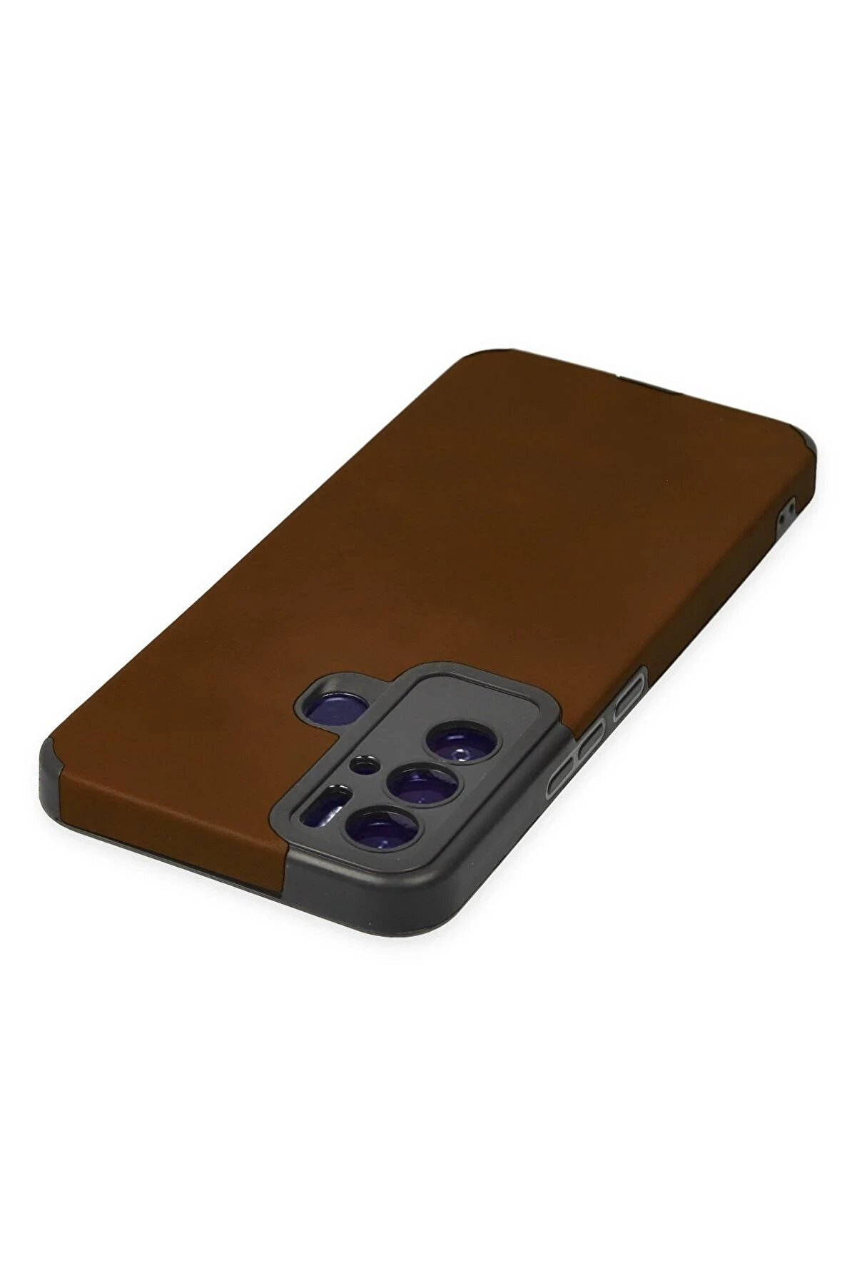 Tecno Pova Neo Kılıf Loop Deri̇ Si̇li̇kon - Kahverengi̇ - Dropx7828-3548