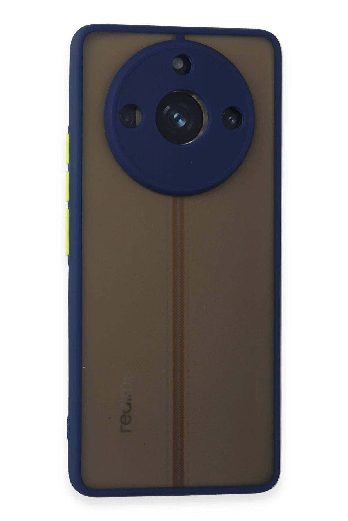 CepteToptan Realme 11 Pro Kılıf Montreal Silikon Kapak - Lacivert - DROPX5187-6430